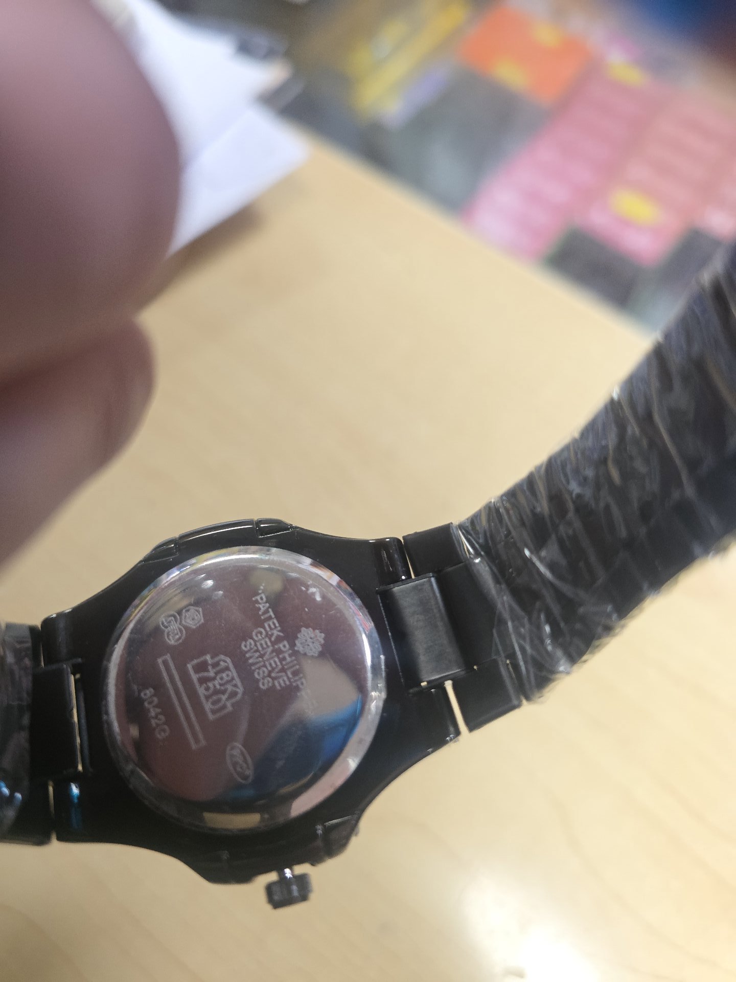 Patek Philippe Black Metal Bracelet Watch, Patek Philippe, One Size, Good condition — preloved on SilentSale®