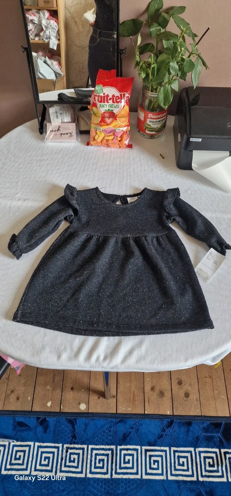 Girls dress, Zara, 9-12 months / 74 cm, New condition — preloved on SilentSale®