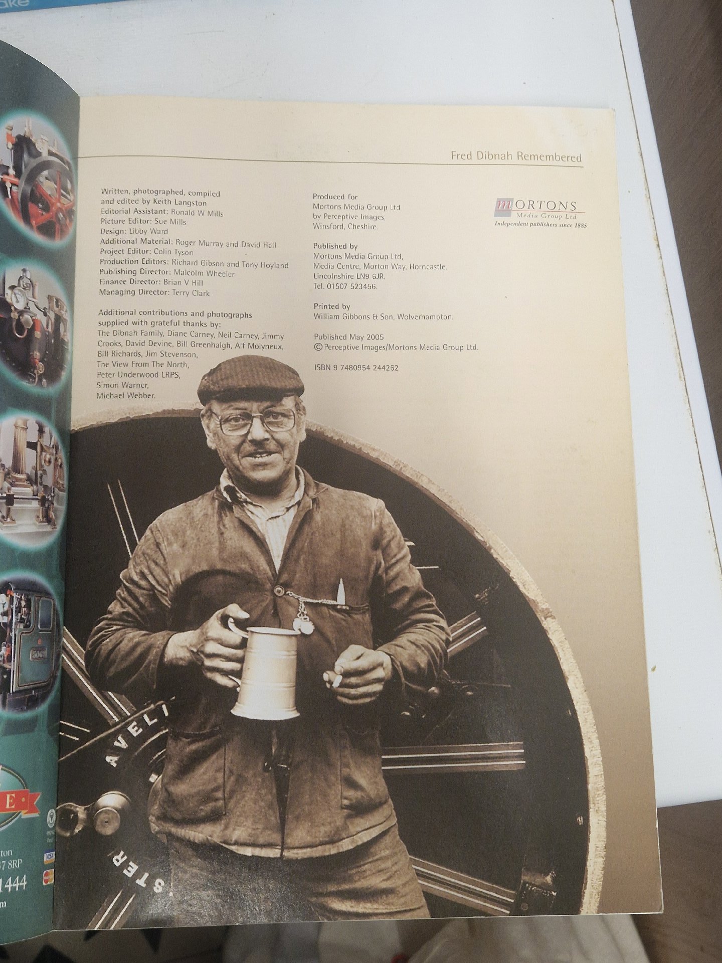 Book titled 'Fred Dibnah Remembered: The Life & Times of a Great Briton' by Keith Langston, Fred, One Size, Good condition — preloved on SilentSale®
