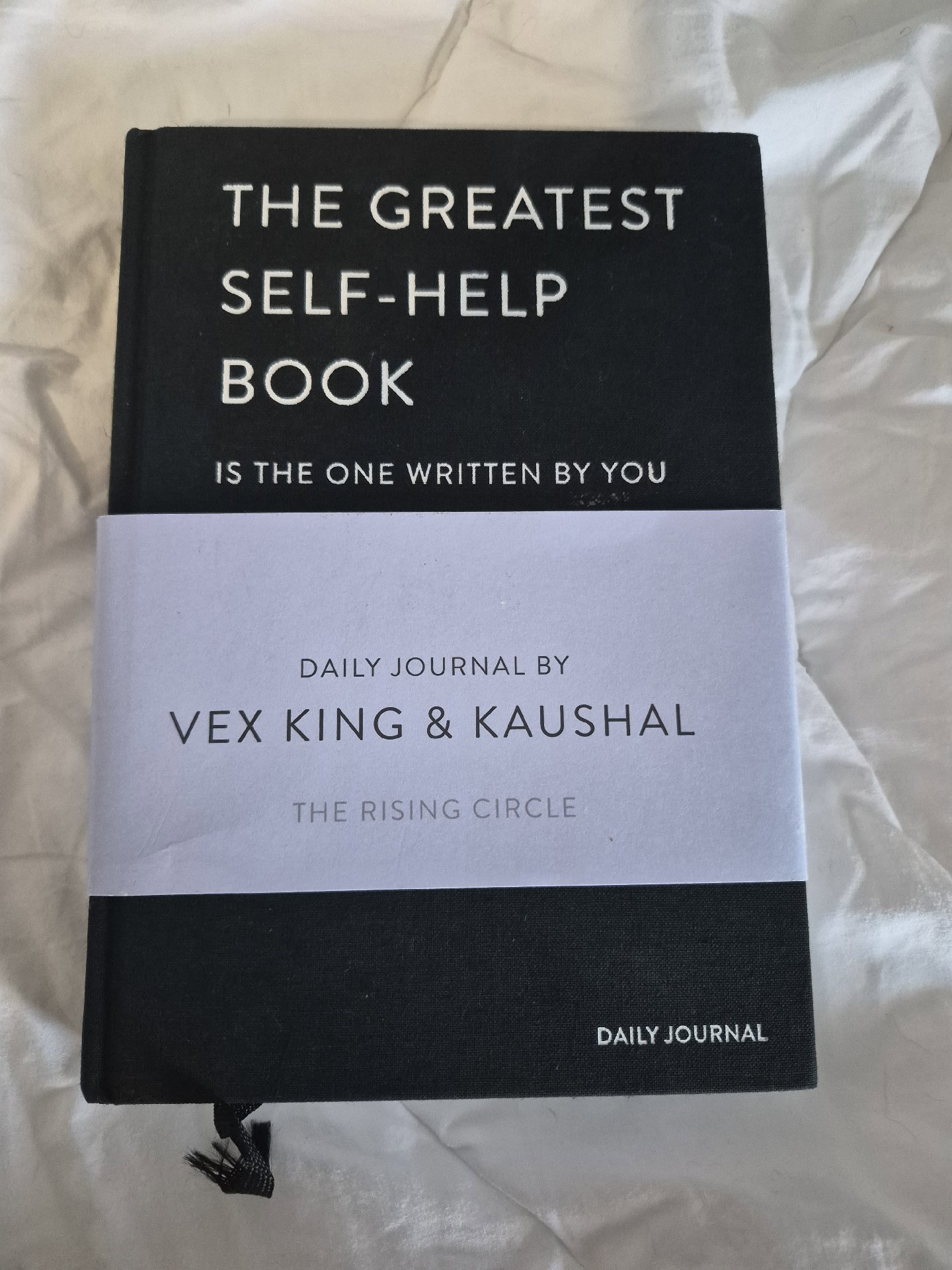 The Greatest Self-Help Book Is The One Written By You Journal - Vex King & Kaushal (BNWT), King, Hardback, New condition — preloved on SilentSale®
