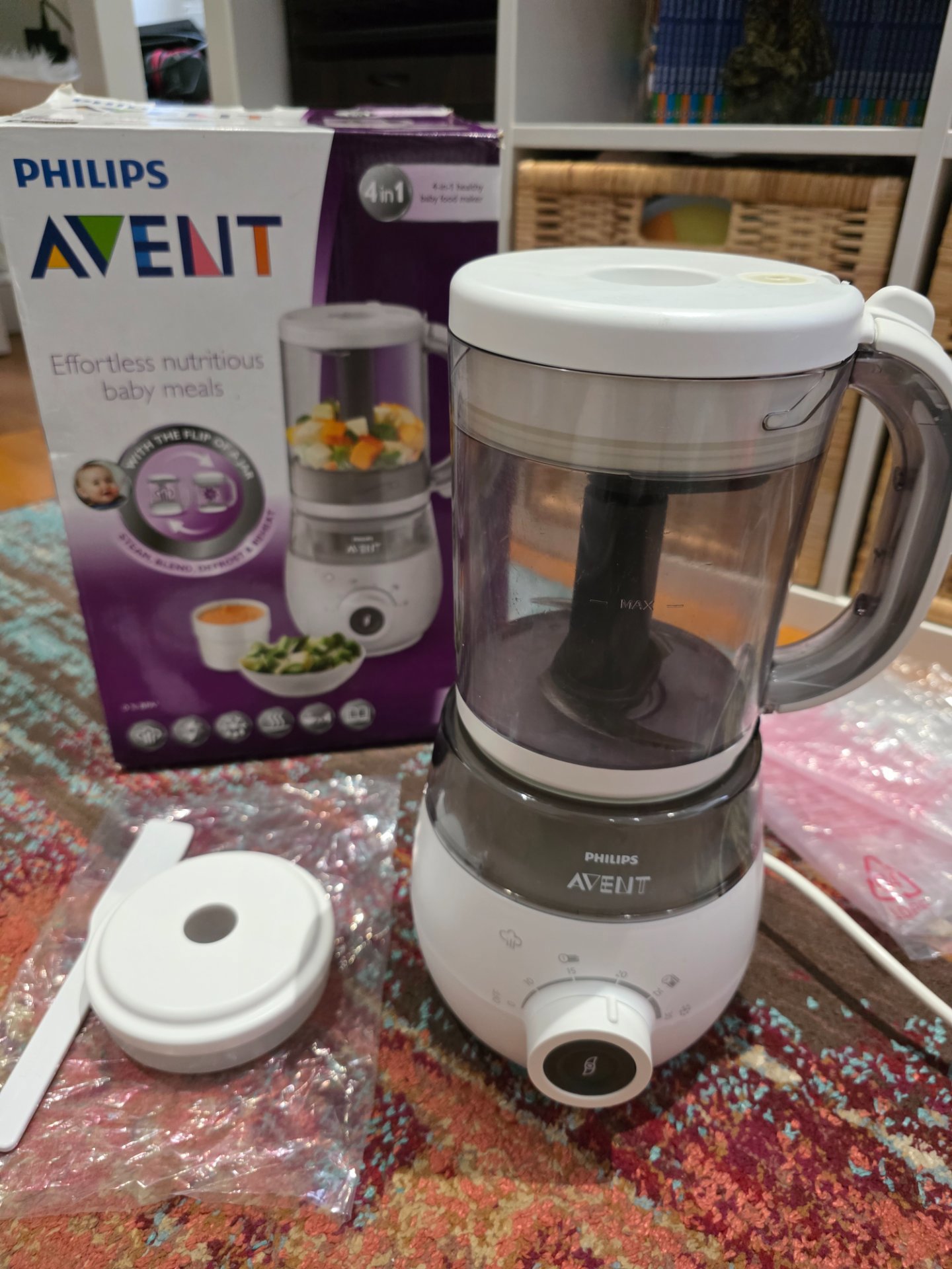 Philips Avent 4-in-1 Baby Food Maker, Philips, One Size, Good condition — preloved on SilentSale®