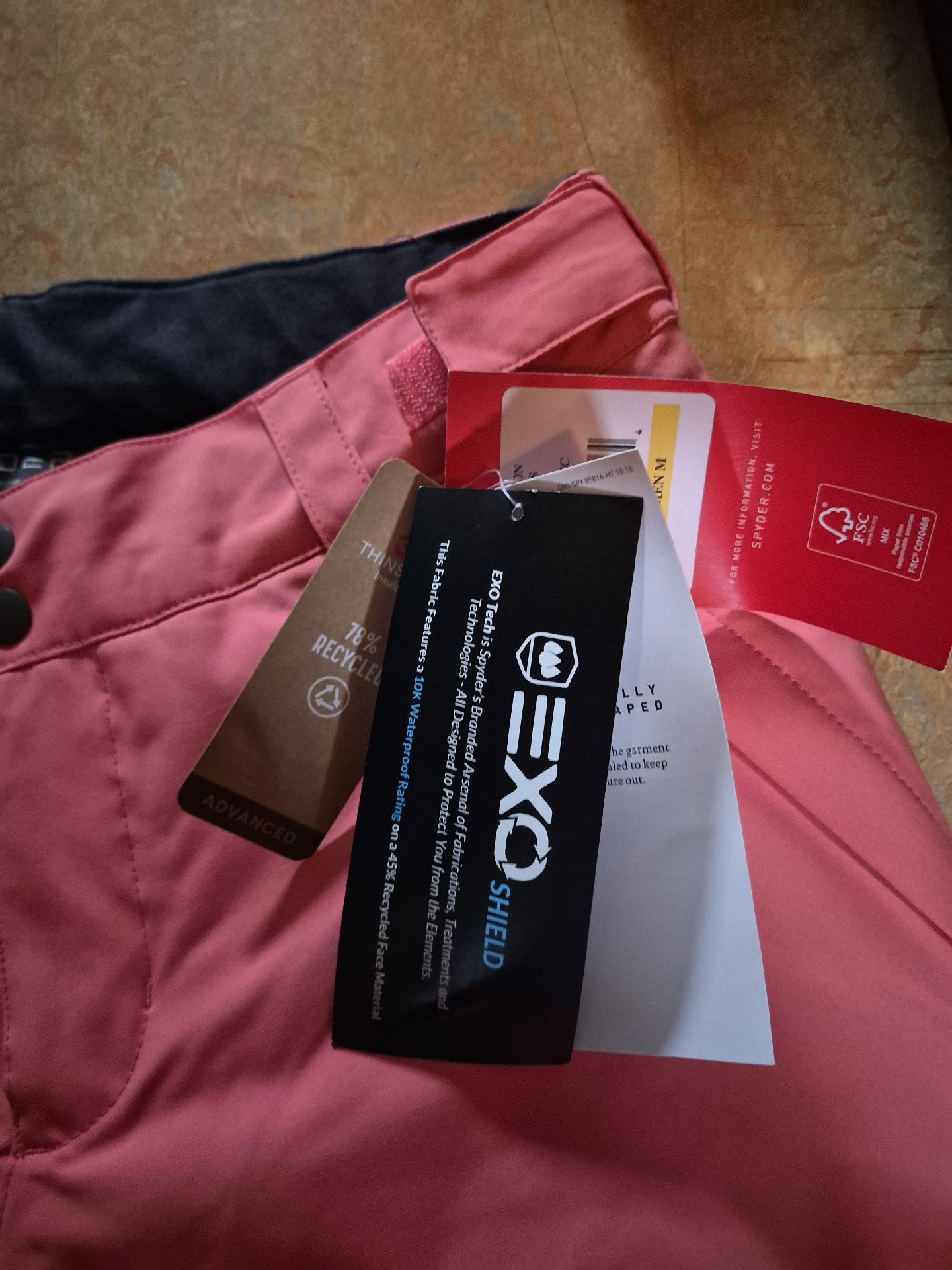 Spyder Women Pink Section Ski Pants – Size M, Spyder, M, New condition — preloved on SilentSale®