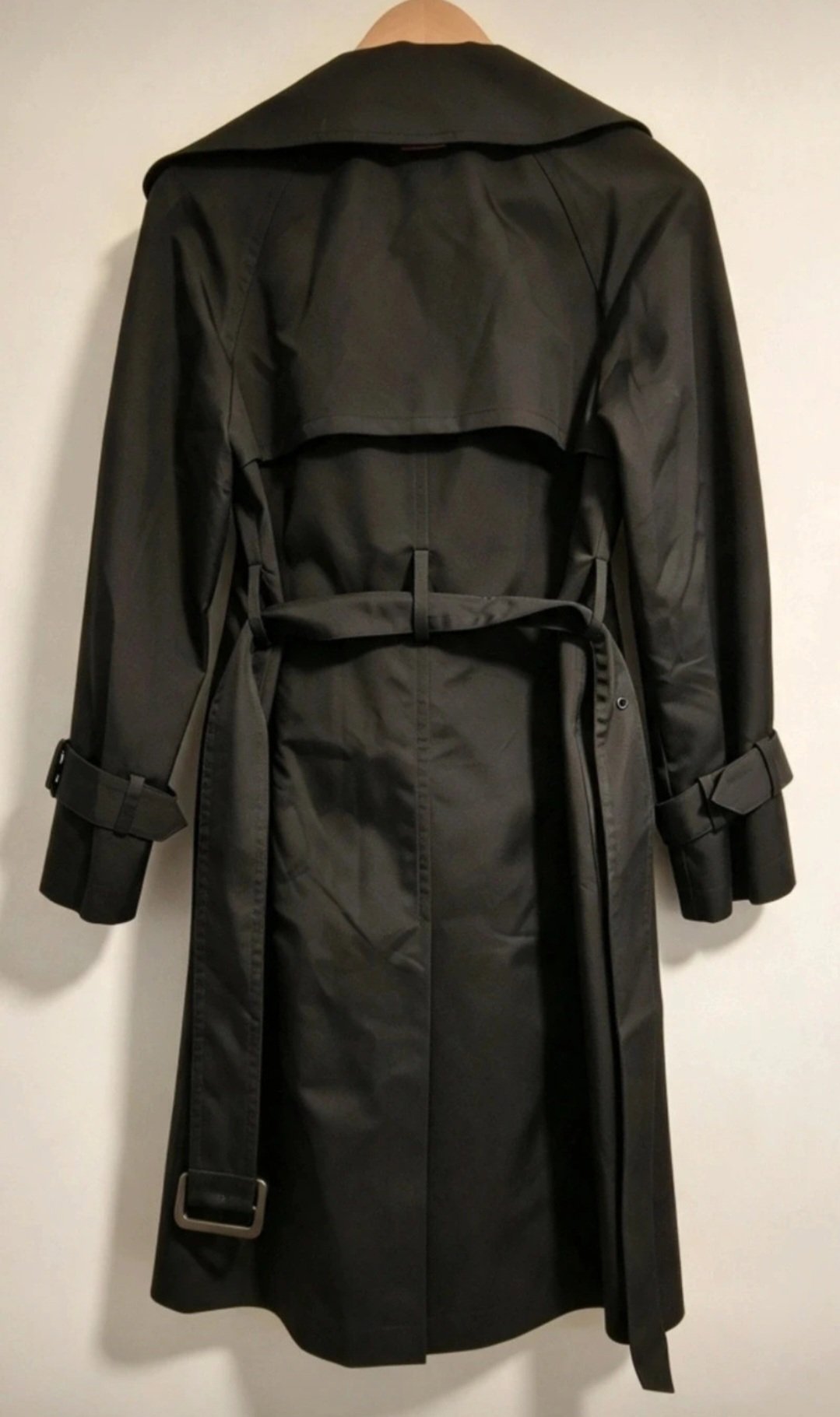 Armani Exchange Black and Pink Trench Coat, Armani, XS, Excellent condition — preloved on SilentSale®
