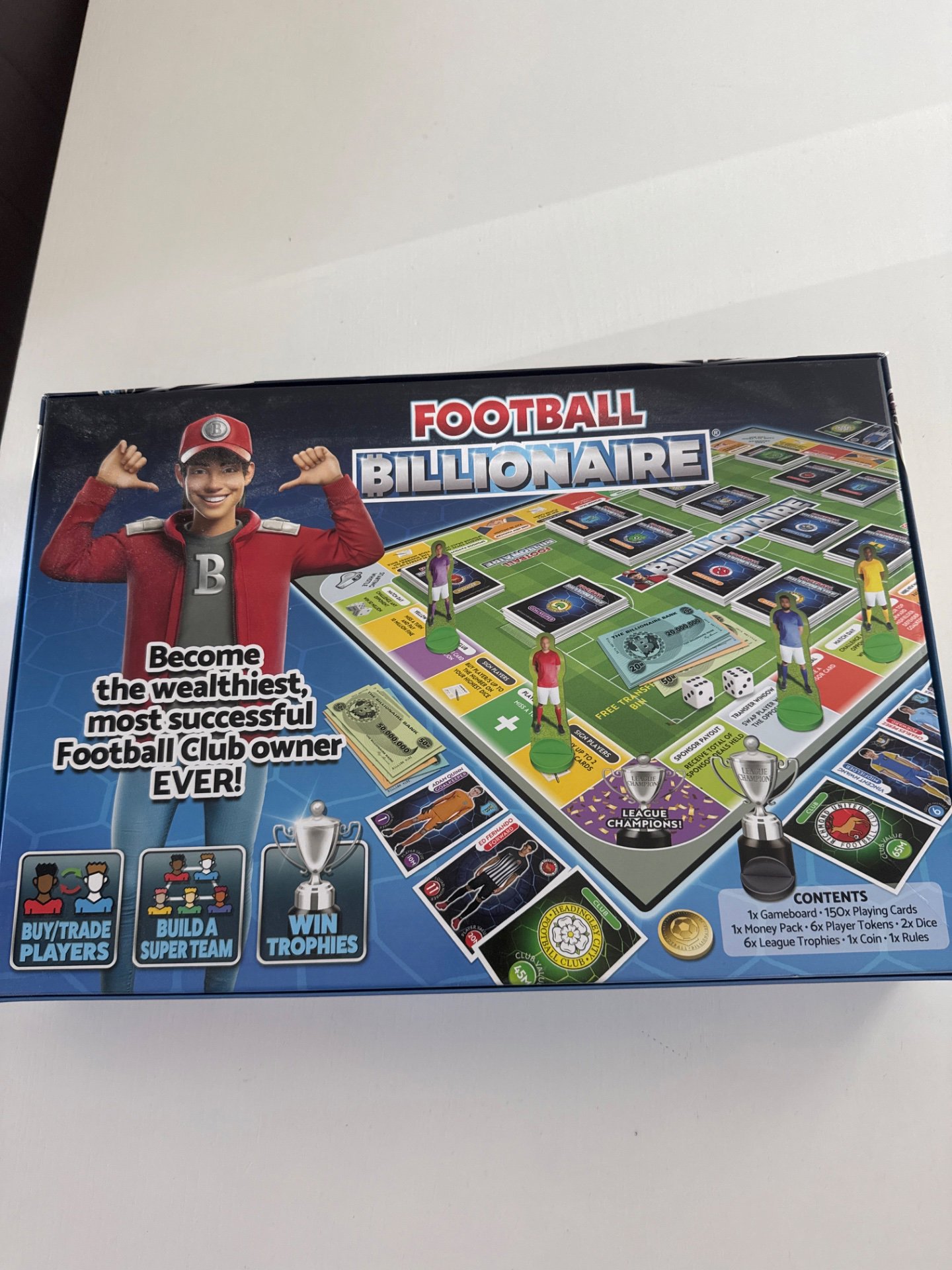 Football Billionaire Board Game 2020/21 3rd Edition - Perfect Football Gift, Football Billionaire, One Size, Excellent condition — preloved on SilentSale®