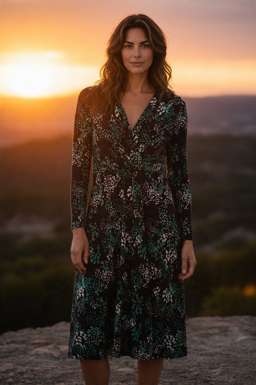 M&Co Black Floral Midi Dress – UK 12, M&Co, 12, New condition — preloved on SilentSale®