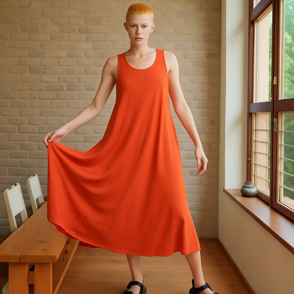 JD Williams Coral Sleeveless Midi Dress – Size 26, JD Williams, 26, Excellent condition — preloved on SilentSale®