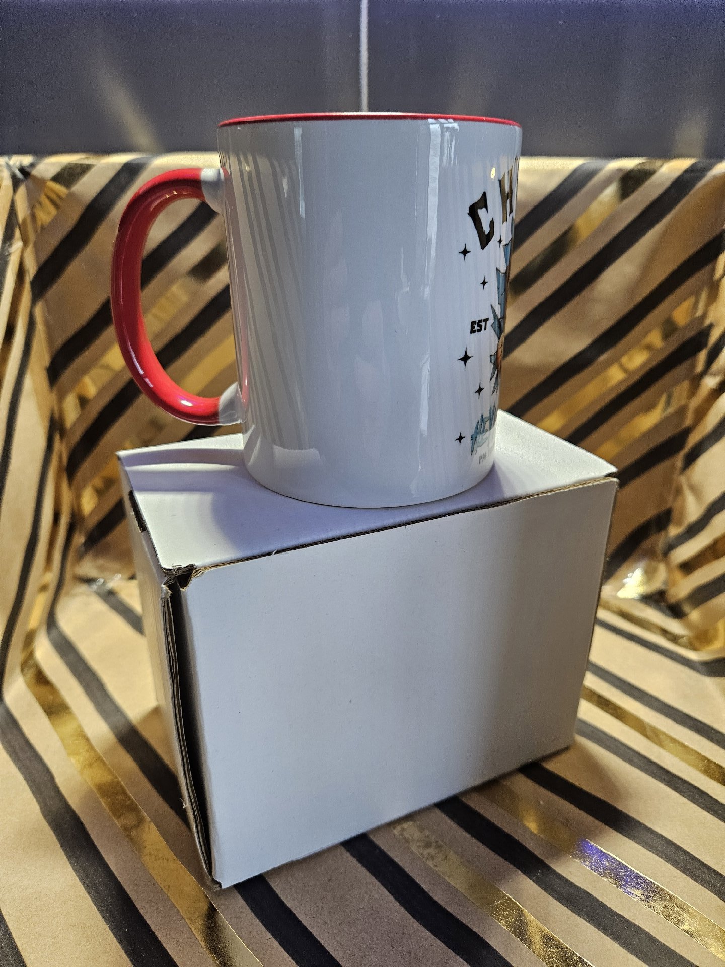 Chucky Horror Character Ceramic Mug with Red Handle, Unbranded, One Size, New condition — preloved on SilentSale®