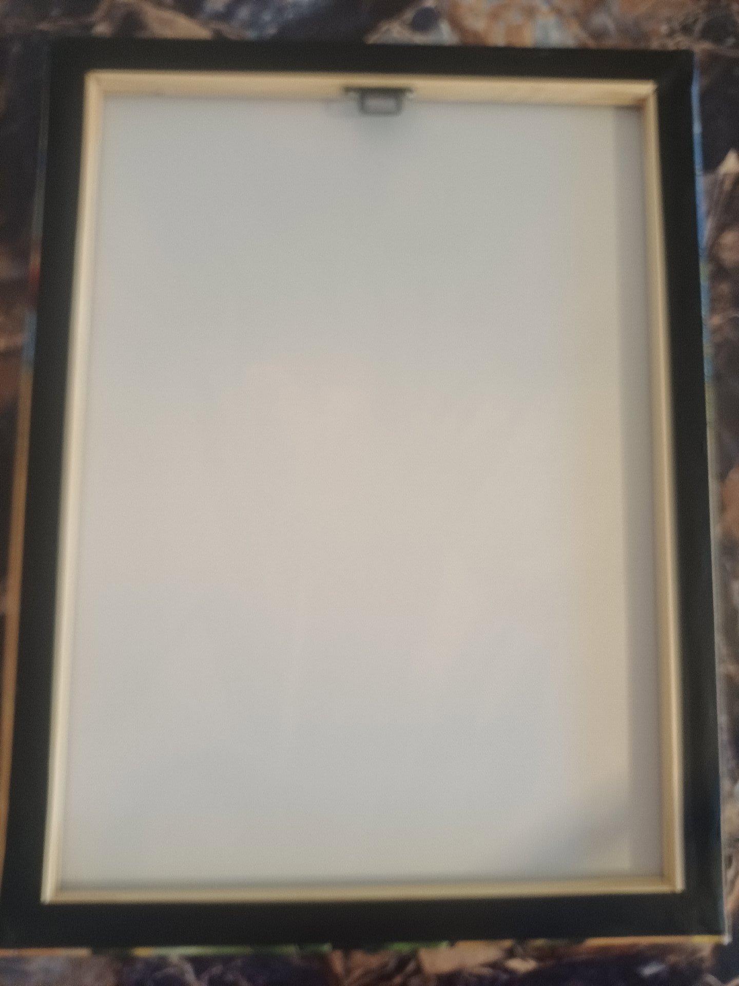 Floral Tulip Oil Painting on Canvas with Black Frame, Canvas, One Size, New condition — preloved on SilentSale®