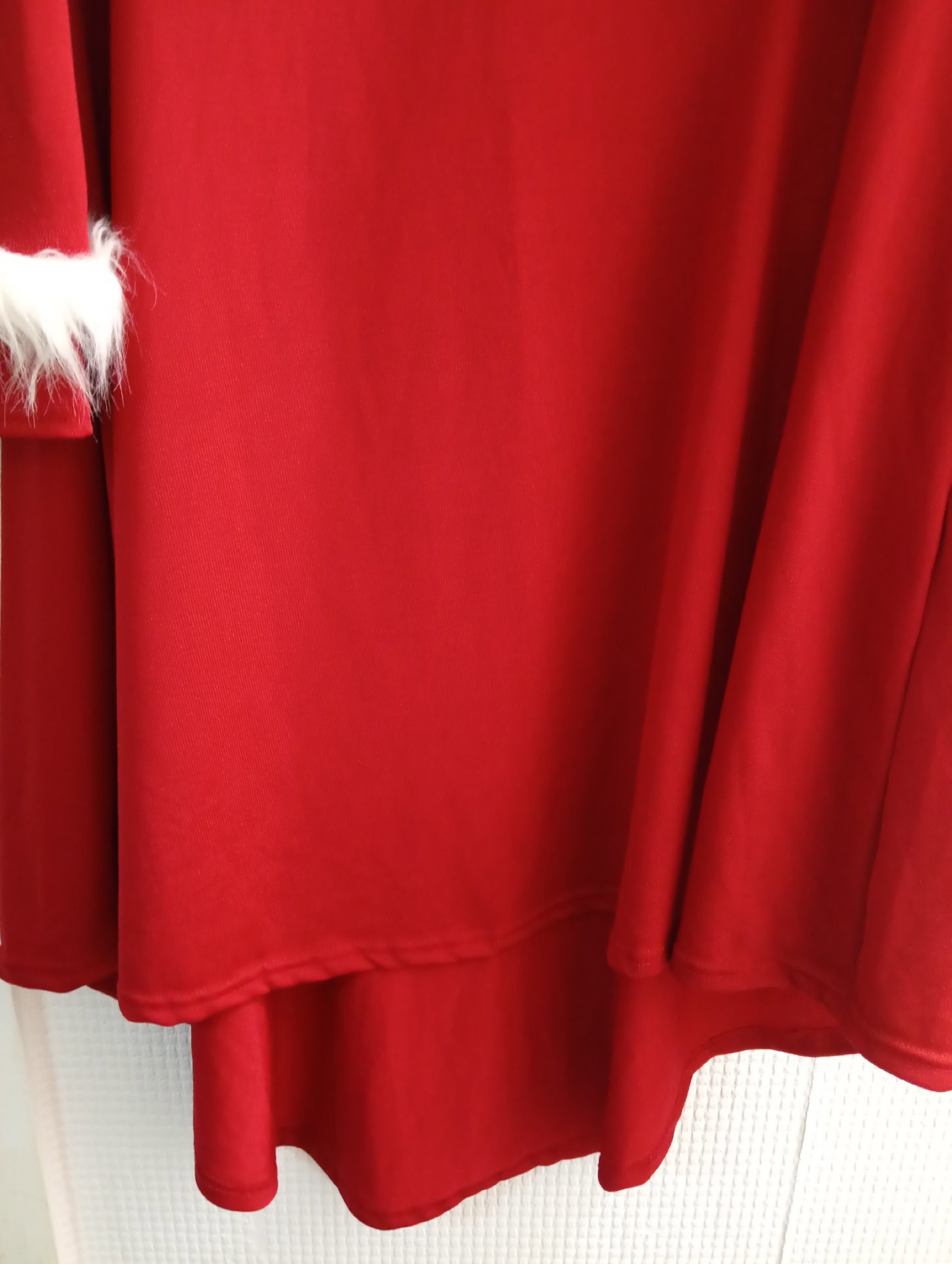 Rosegal Red Faux Fur Trim Christmas Dress – Size 26, Rosegal, 26, New condition — preloved on SilentSale®
