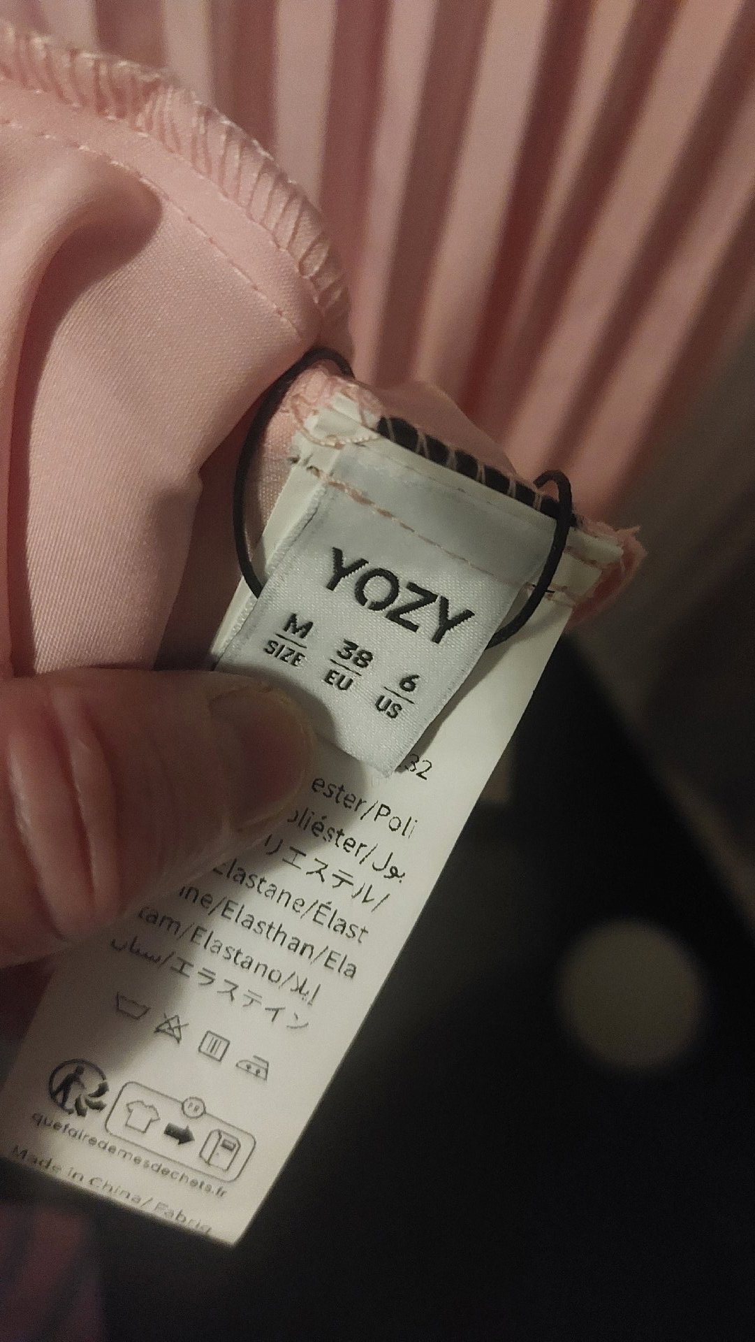 New ladies pink dress , yozy, 10, New condition — preloved on SilentSale®