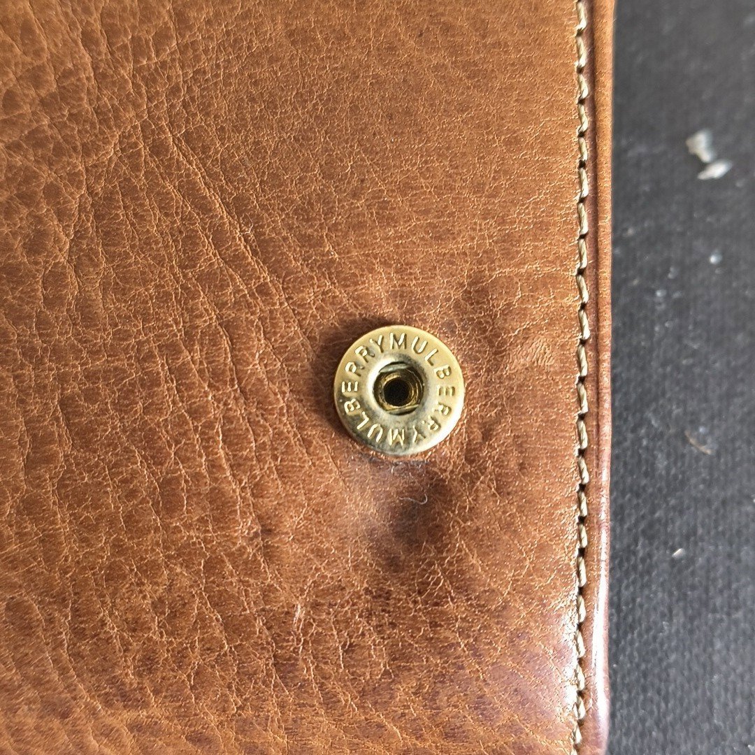 Mulberry Brown Leather Wallet, Mulberry, Medium, Excellent condition — preloved on SilentSale®