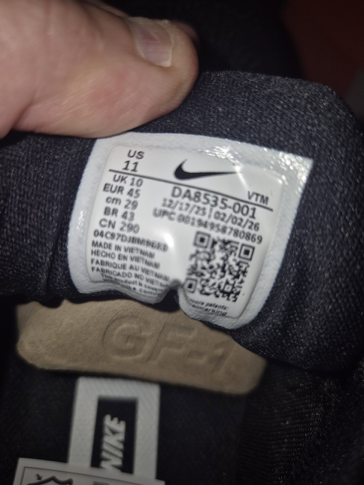 Nike Black Running Trainers Dynamic Fit System – UK 10, Nike, 10, New condition — preloved on SilentSale®