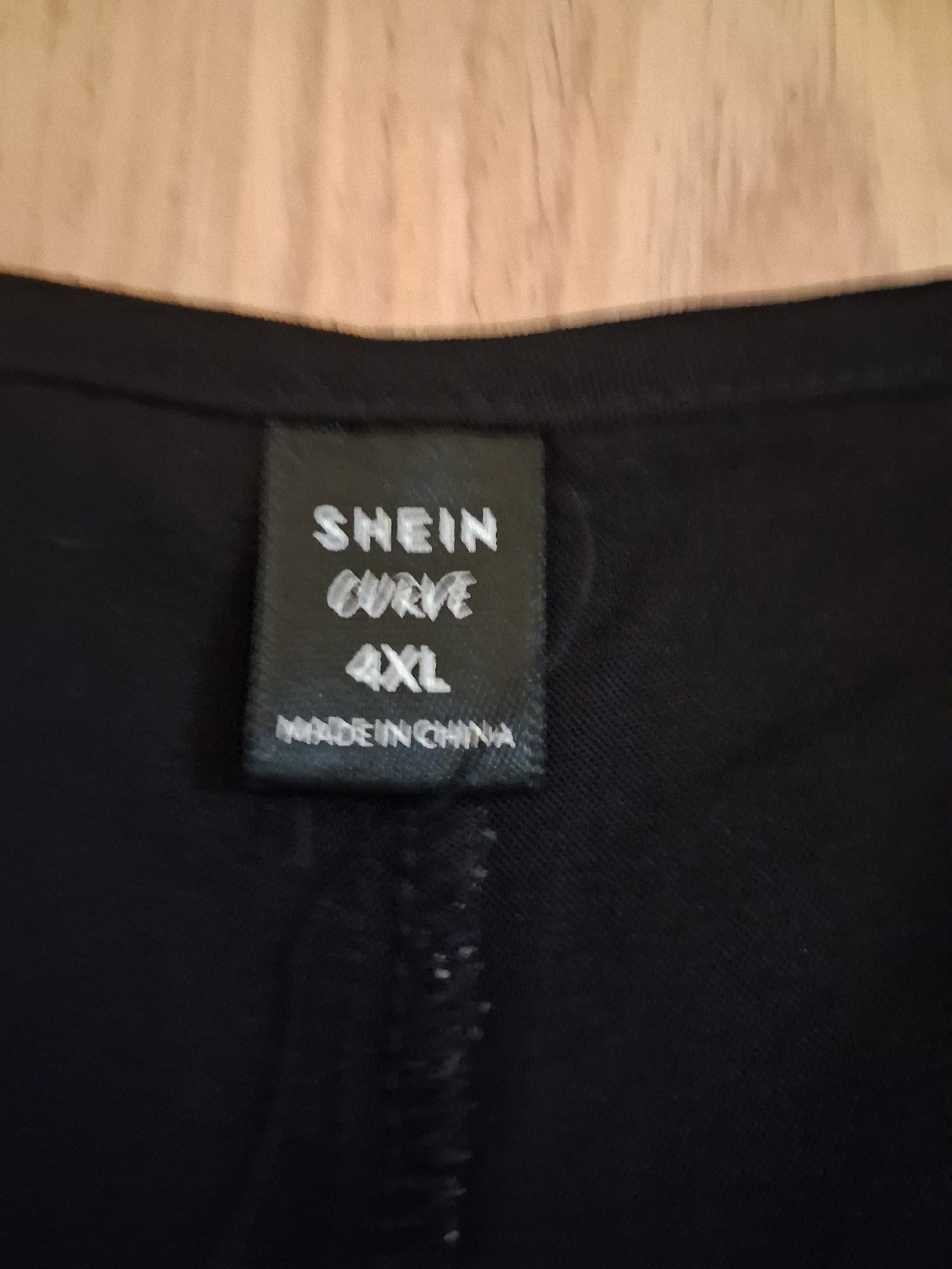 Shein Curve Black Slip Dress – 4XL, Shein, 4XL, Good condition — preloved on SilentSale®