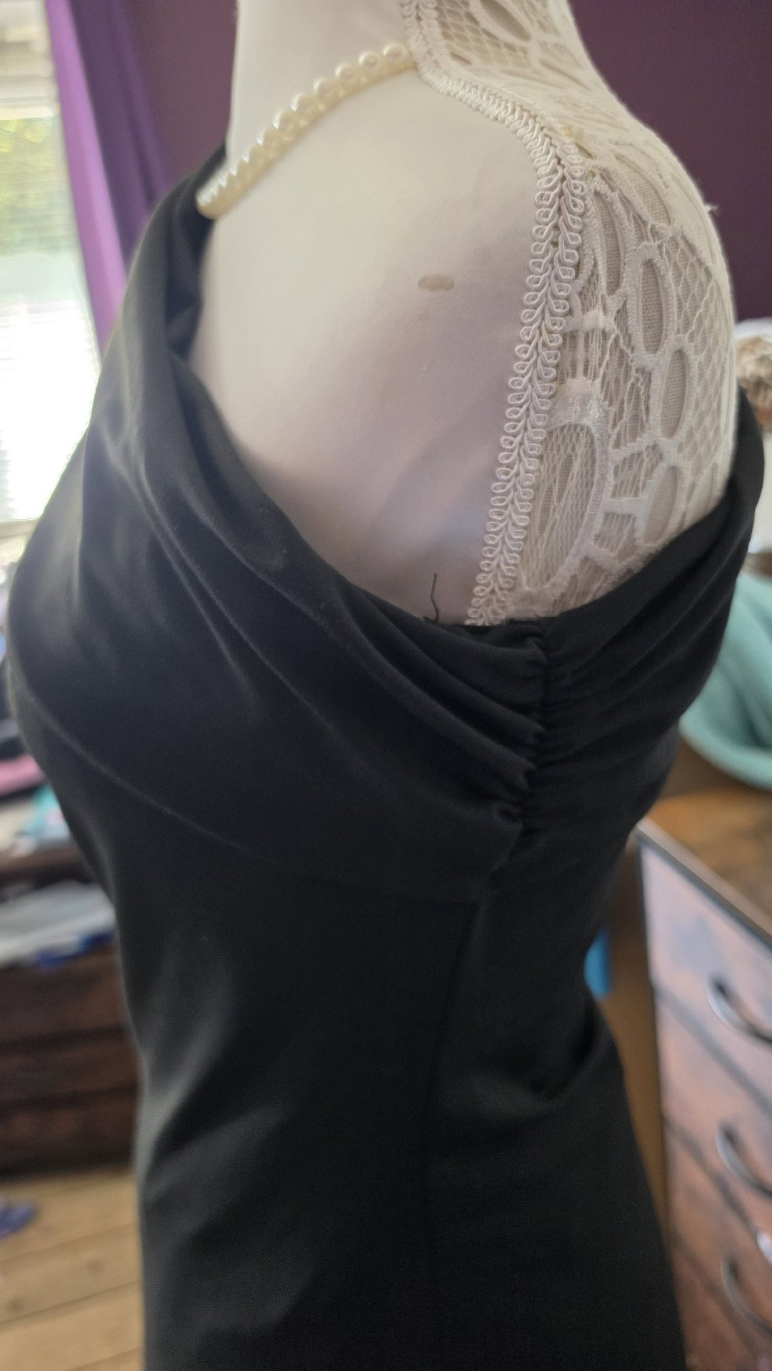 Black One Shoulder Maxi Dress, Missguided, 10, New condition — preloved on SilentSale®