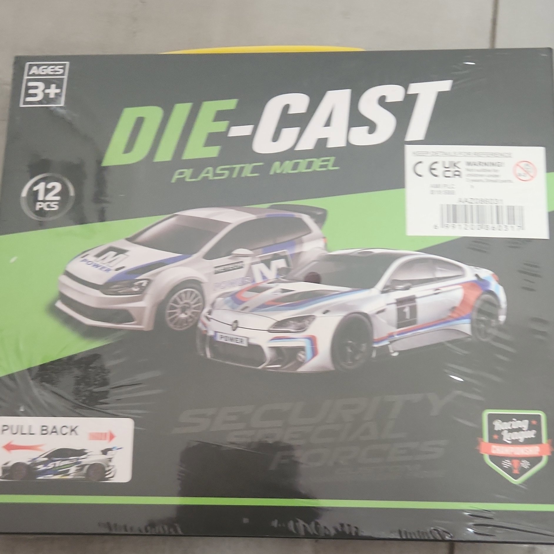 Die-Cast Plastic Model Racing Cars Set 12 Pieces, Unbranded, One Size, New condition — preloved on SilentSale®