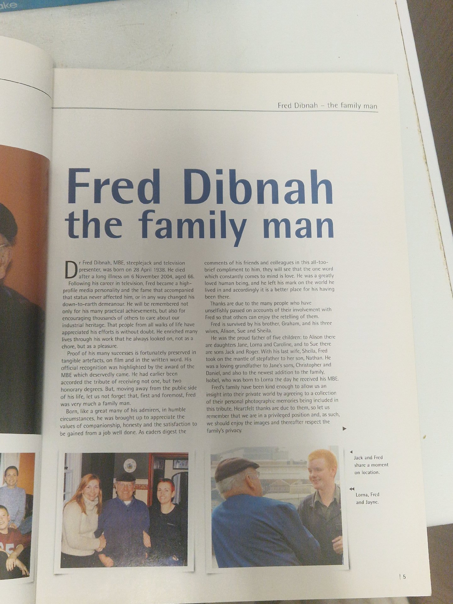 Book titled 'Fred Dibnah Remembered: The Life & Times of a Great Briton' by Keith Langston, Fred, One Size, Good condition — preloved on SilentSale®