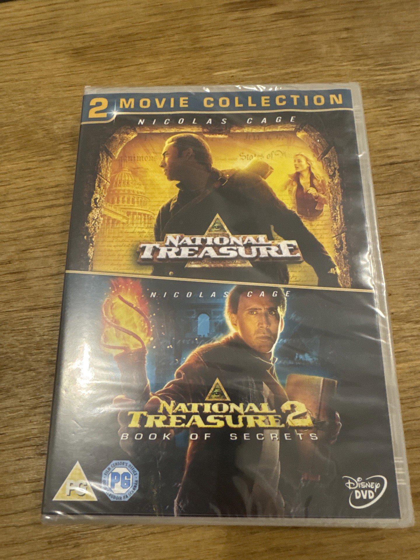 National Treasure 1&2 [dvd], 8717418355739, Nicolas Cage, Harvey Keitel, Jo., Walt Disney Studios, One Size, New condition — preloved on SilentSale®
