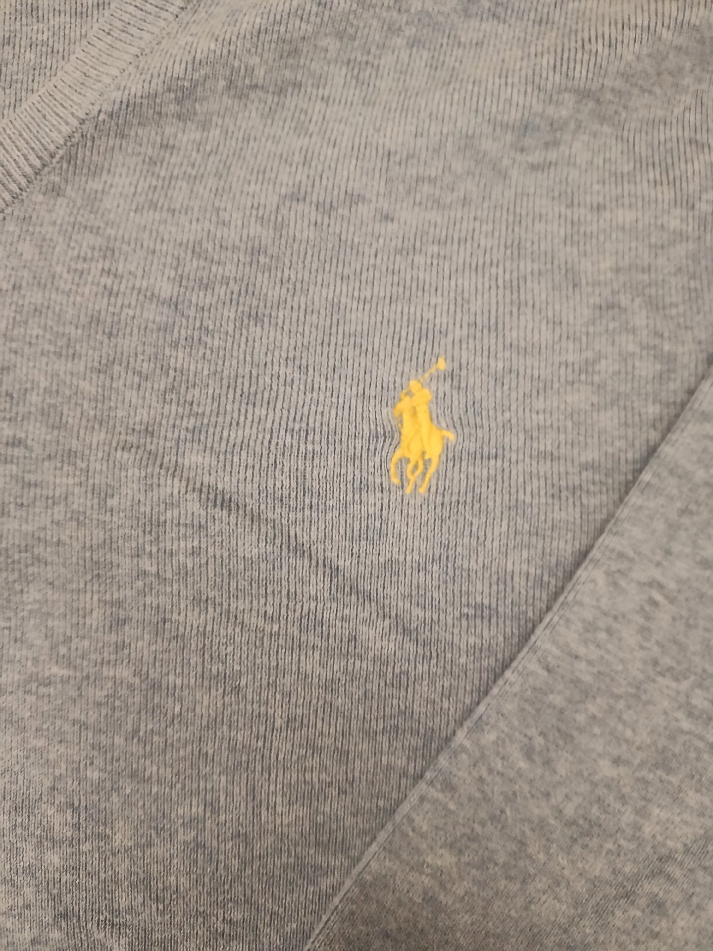 Polo Ralph Lauren Light Blue V-Neck Pima Cotton Sweater — Size M, Polo Ralph Lauren, M, Excellent condition — preloved on SilentSale®