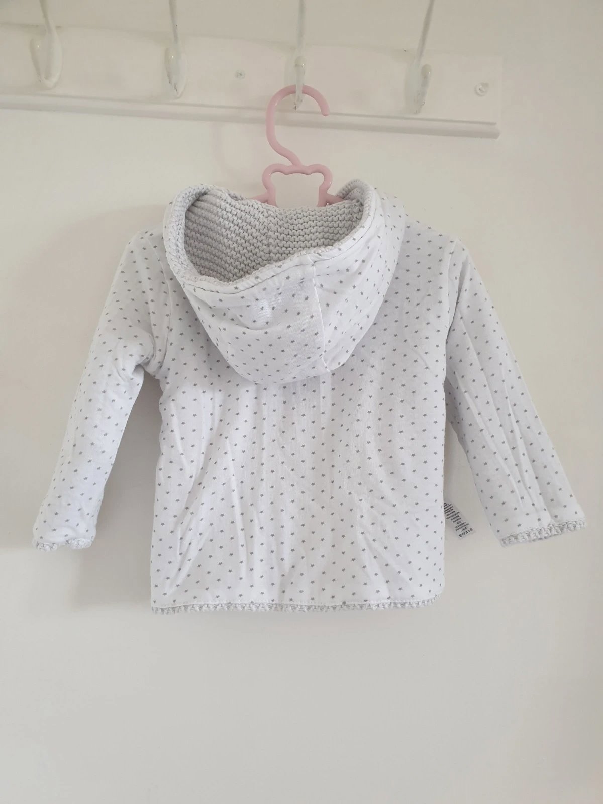 Winter hoodie, Nutmeg, 3-6 months / 62 cm, New condition — preloved on SilentSale®