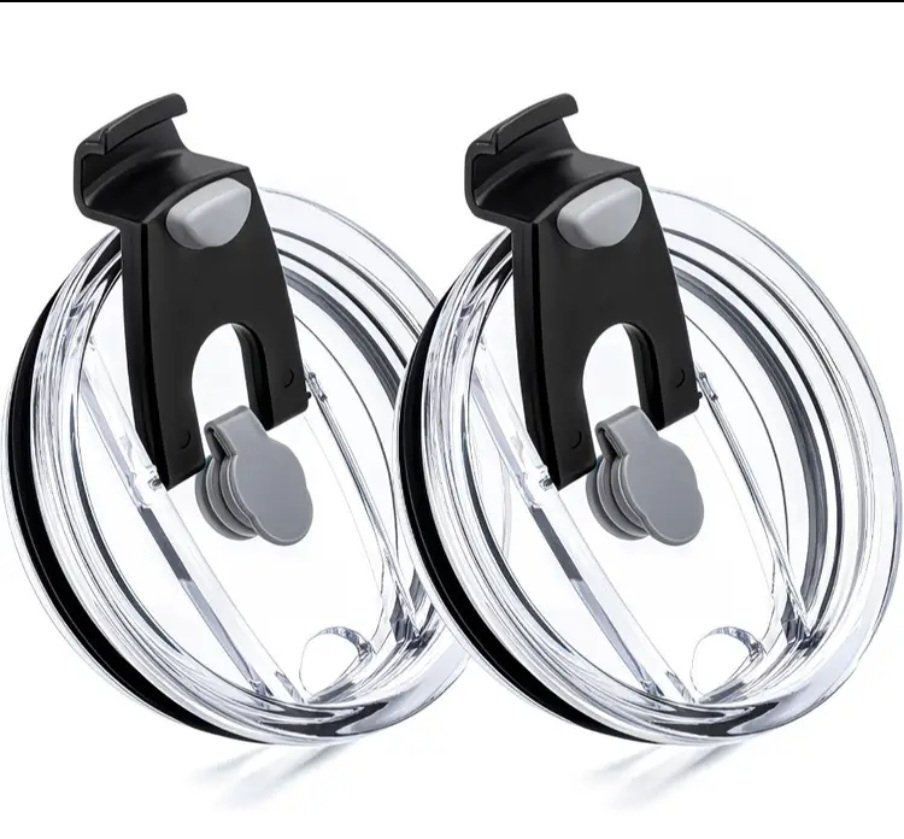 Stainless Steel Tumbler Lid Replacement Set with Straw, Unbranded, Small, New condition — preloved on SilentSale®