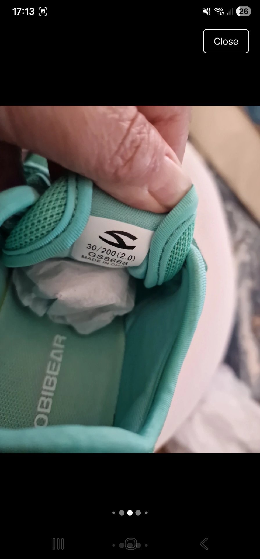 Hobibear Green Kids Velcro Trainers – Size 30, Hobibear, 30, New condition — preloved on SilentSale®