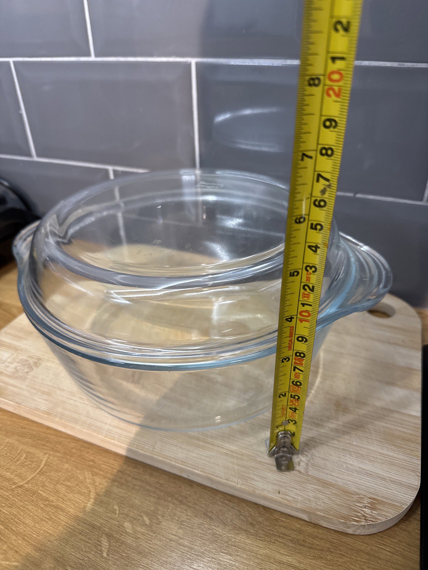Glass Ovenproof Casserole Dish with Lid, Pasabahce, One Size, Excellent condition — preloved on SilentSale®