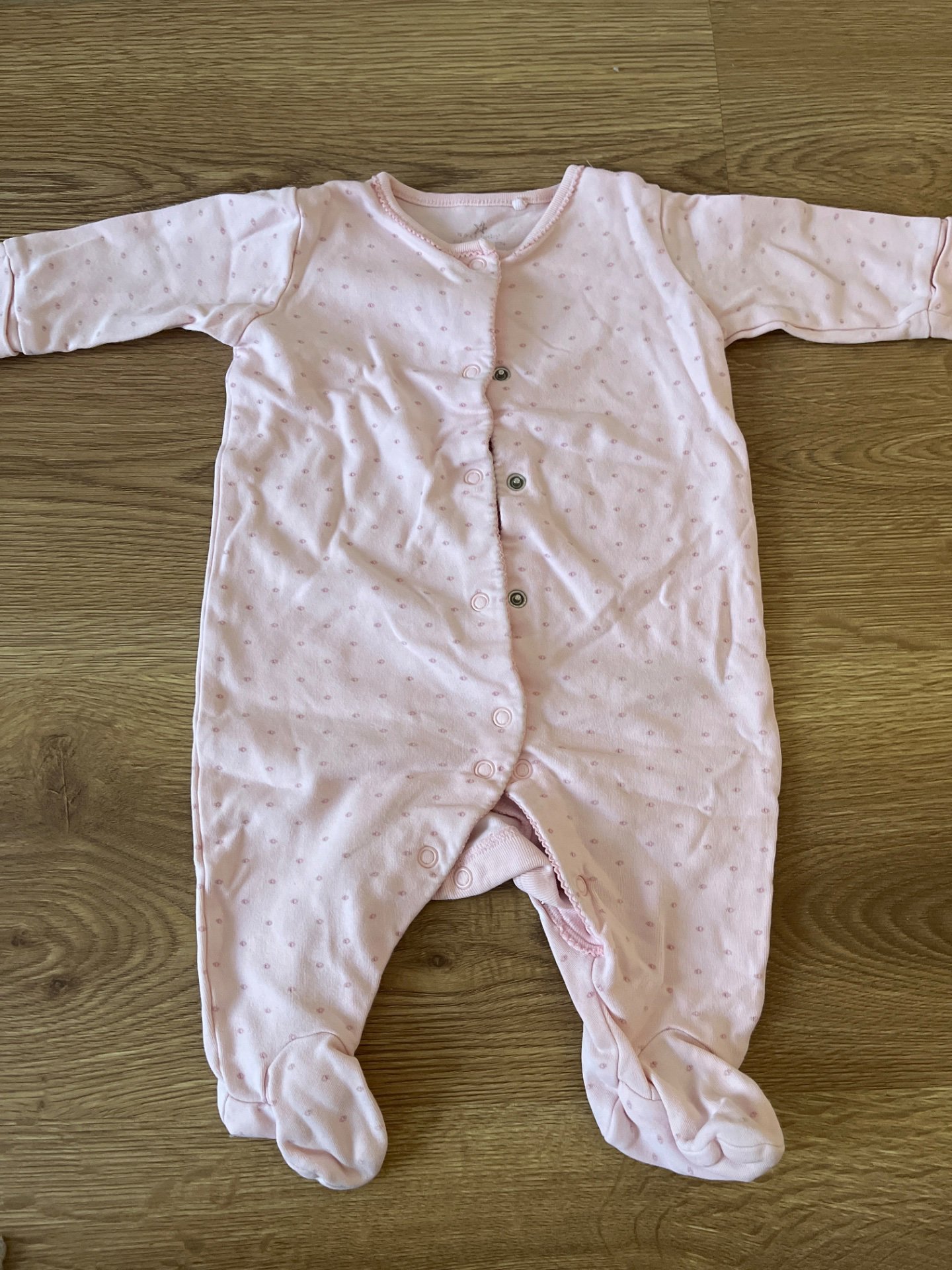 Next Baby Girls' Sleepsuits Set of 4, Next, 3-6M, Excellent condition — preloved on SilentSale®