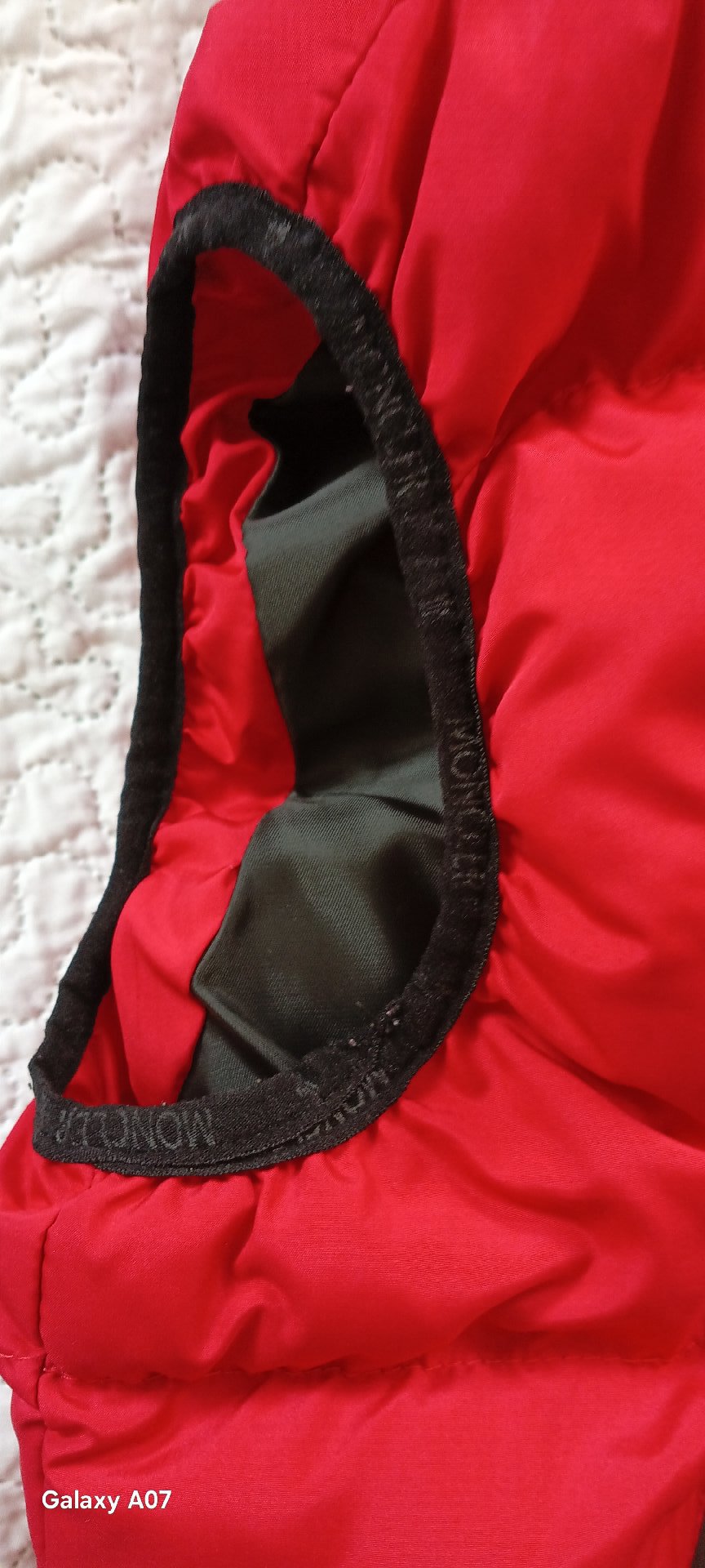 Moncler Red Puffer Jacket, Moncler, XL, Excellent condition — preloved on SilentSale®