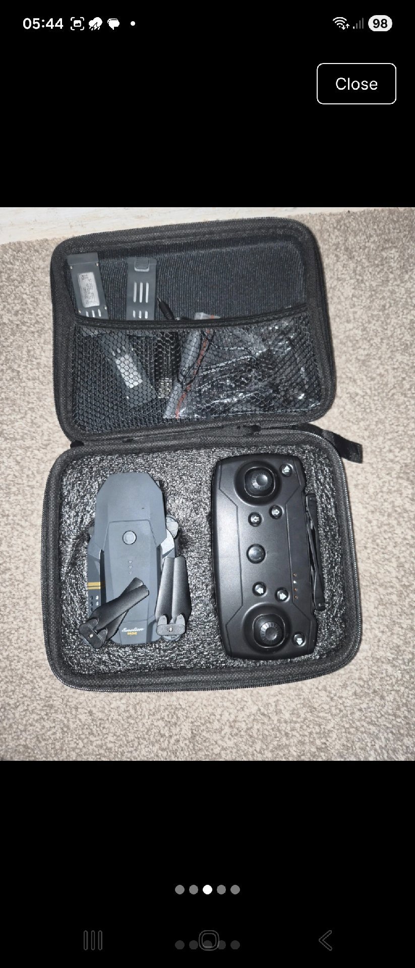 Compact Drone with Remote Controller and Carry Case, Persol, Under 250g (C0), New condition — preloved on SilentSale®