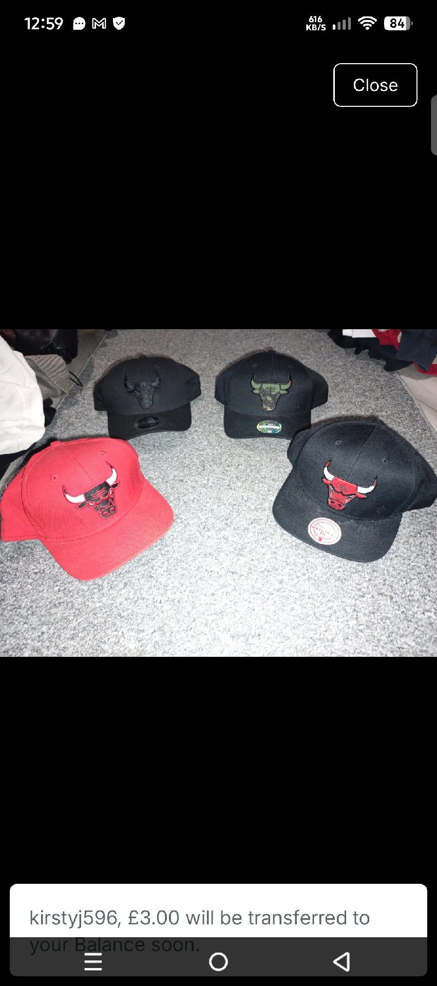 Mitchell & Ness Chicago Bulls Baseball Cap Camouflage Brim, Mitchell & Ness, L, Good condition — preloved on SilentSale®