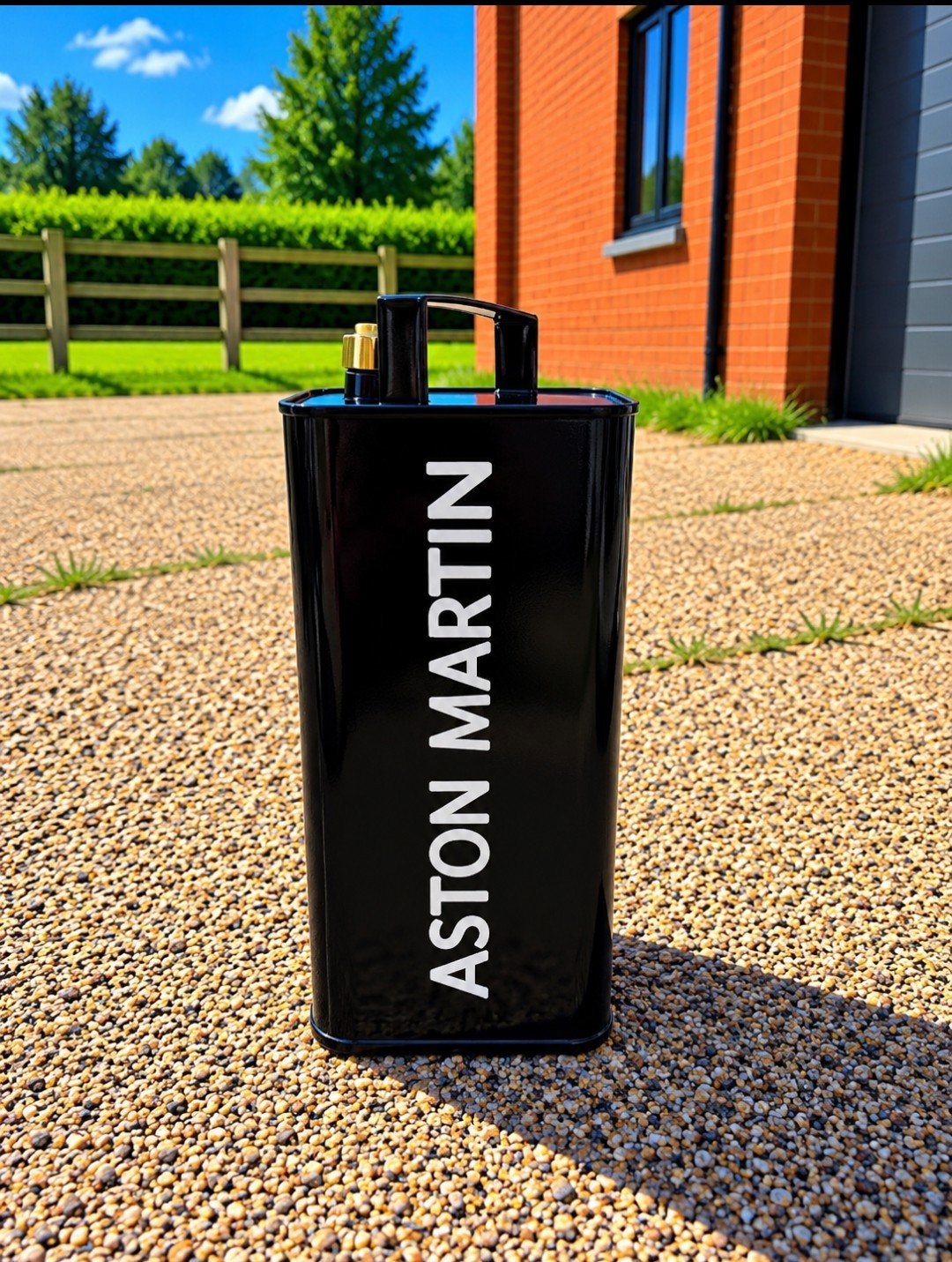 New Reproduction Aston Martin Metal Petrol Can – Garage, Mancave Decor, Aston Martin, Medium, New condition — preloved on SilentSale®