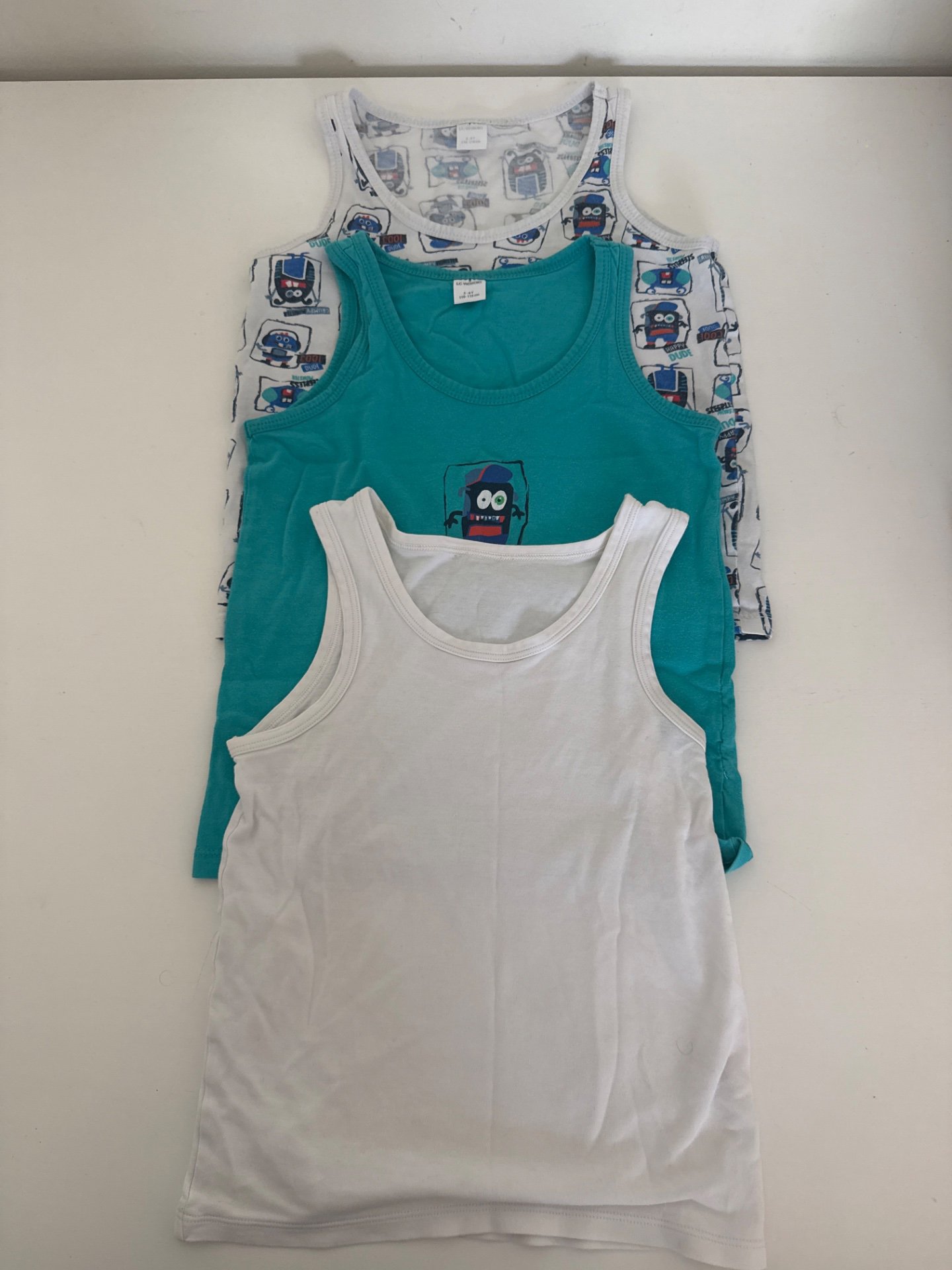 Boys' Vest Tops Set – Size 5-6 Years, LC Waikiki, 5-6 years, Excellent condition — preloved on SilentSale®