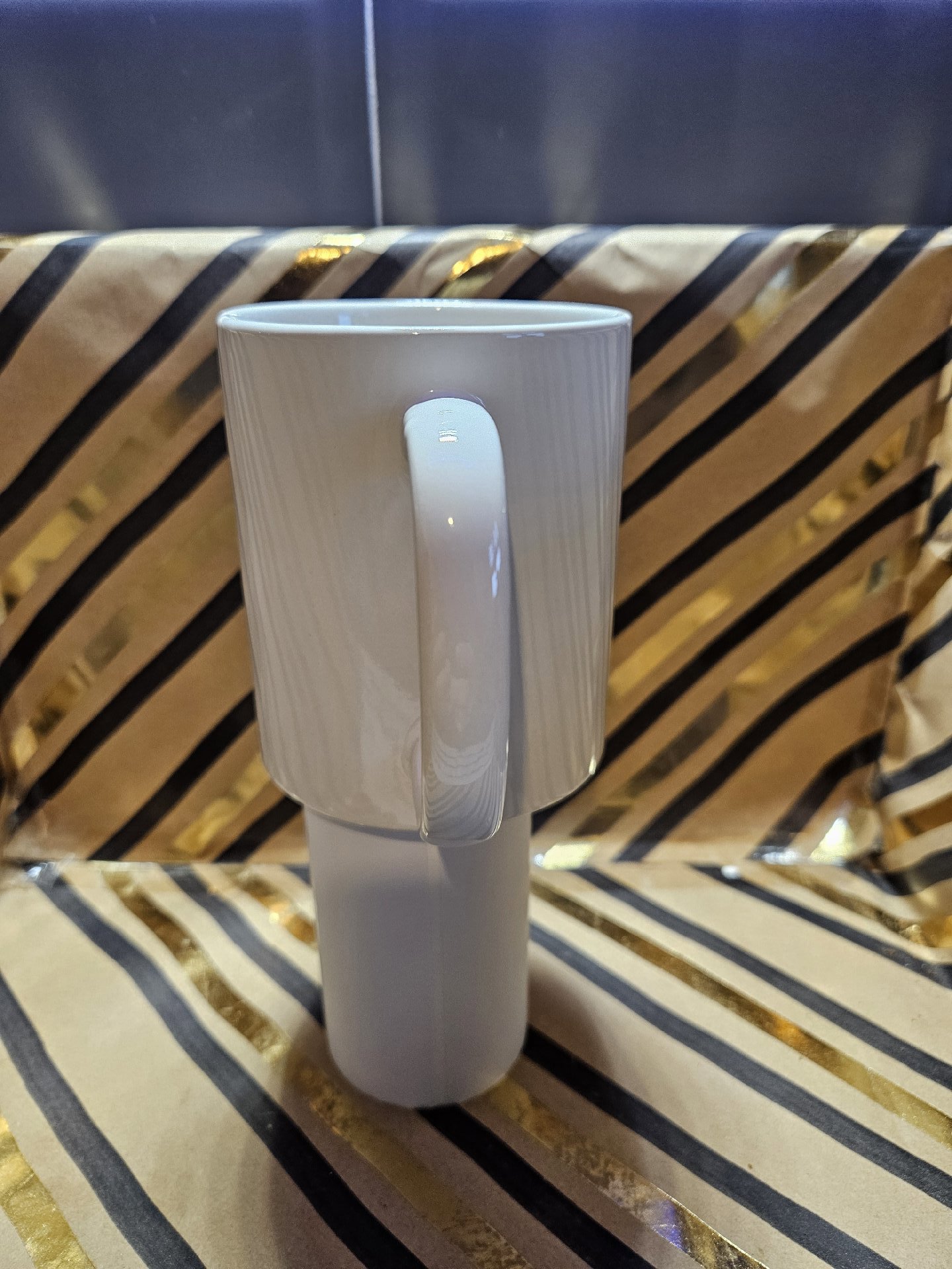 Novelty Ceramic Mug Live Laugh Toaster Bath, Unbranded, One Size, New condition — preloved on SilentSale®