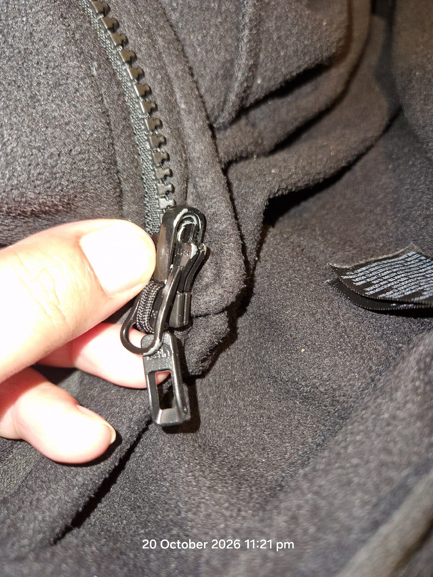 The North Face Black Fleece Jacket XL, The North Face, XL, Excellent condition — preloved on SilentSale®