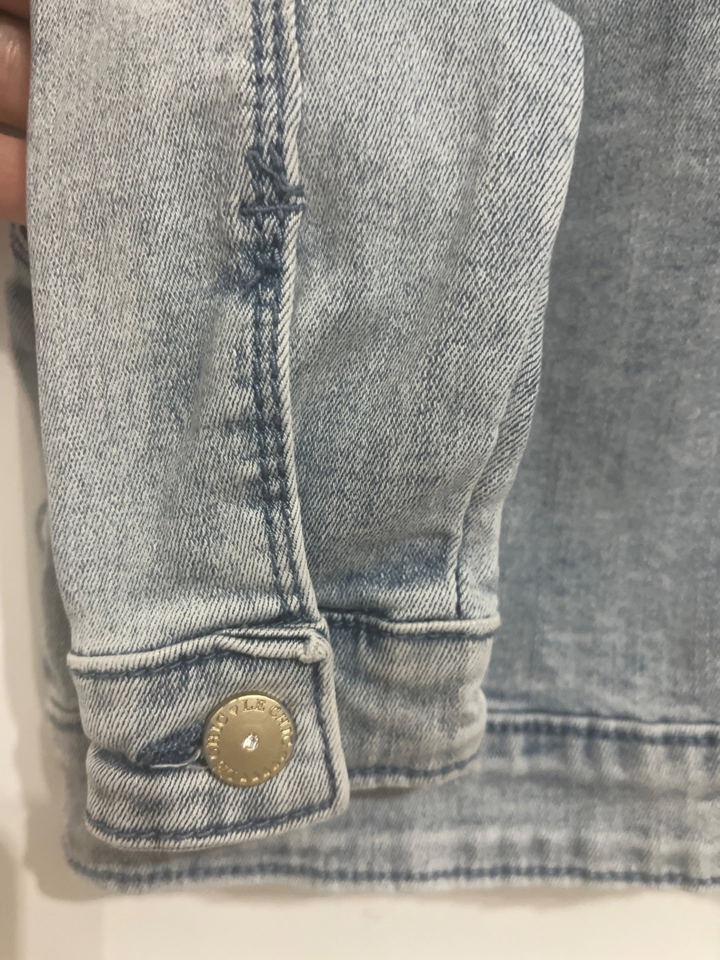 Le Chic Girls Denim Jacket , Le Chic, 3 years, Like New condition — preloved on SilentSale®