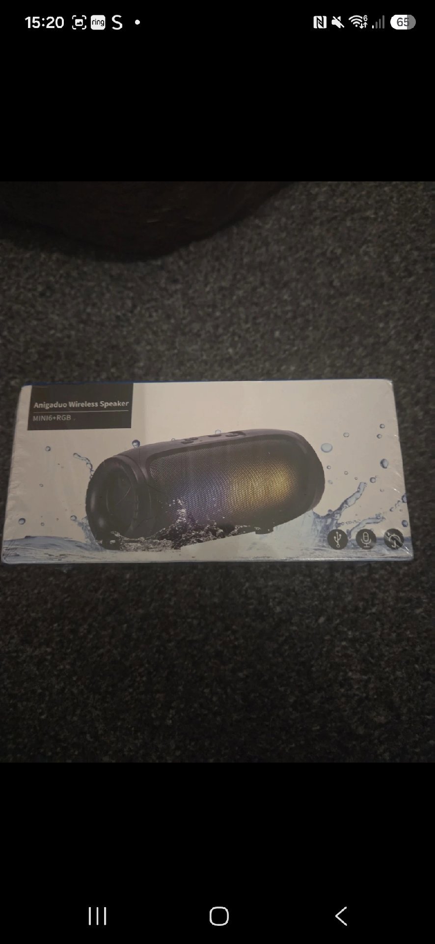 Anigaduo Wireless Speaker MINI6+RGB Splashproof, Anigaduo, One Size, New condition — preloved on SilentSale®