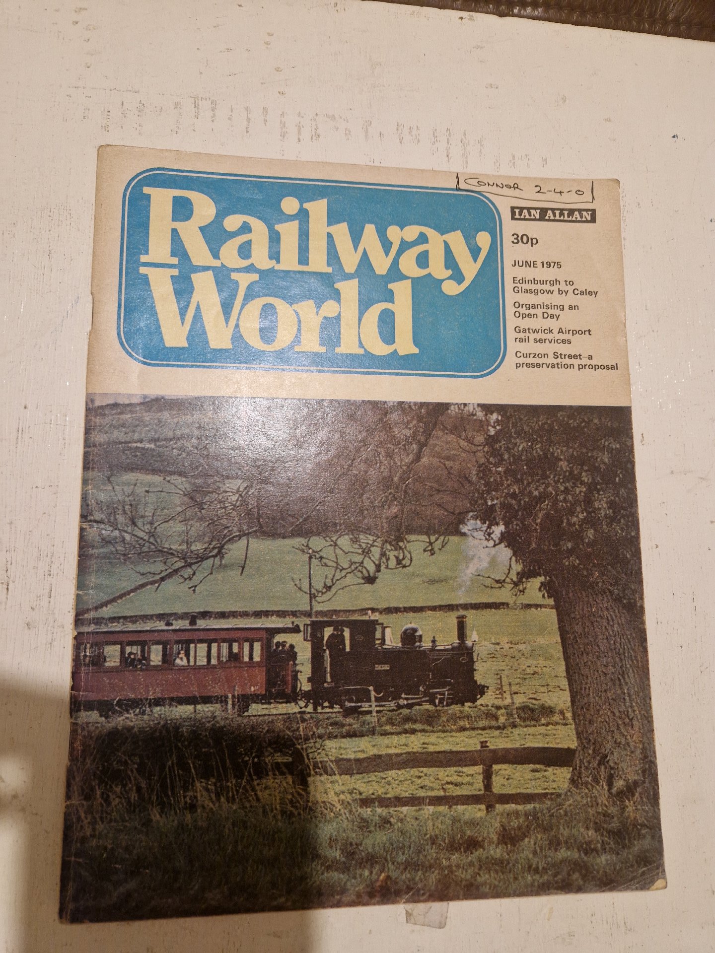 Railway World Magazine June 1975 Issue, Ian Allan, One Size, Excellent condition — preloved on SilentSale®