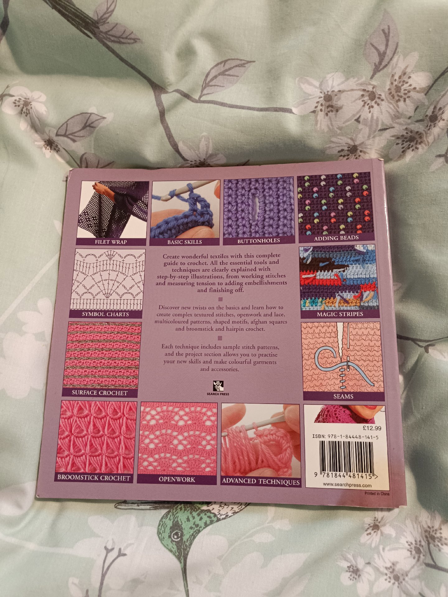 Search Press Crochet Techniques Craft Book, Search Press, Paperback, Excellent condition — preloved on SilentSale®