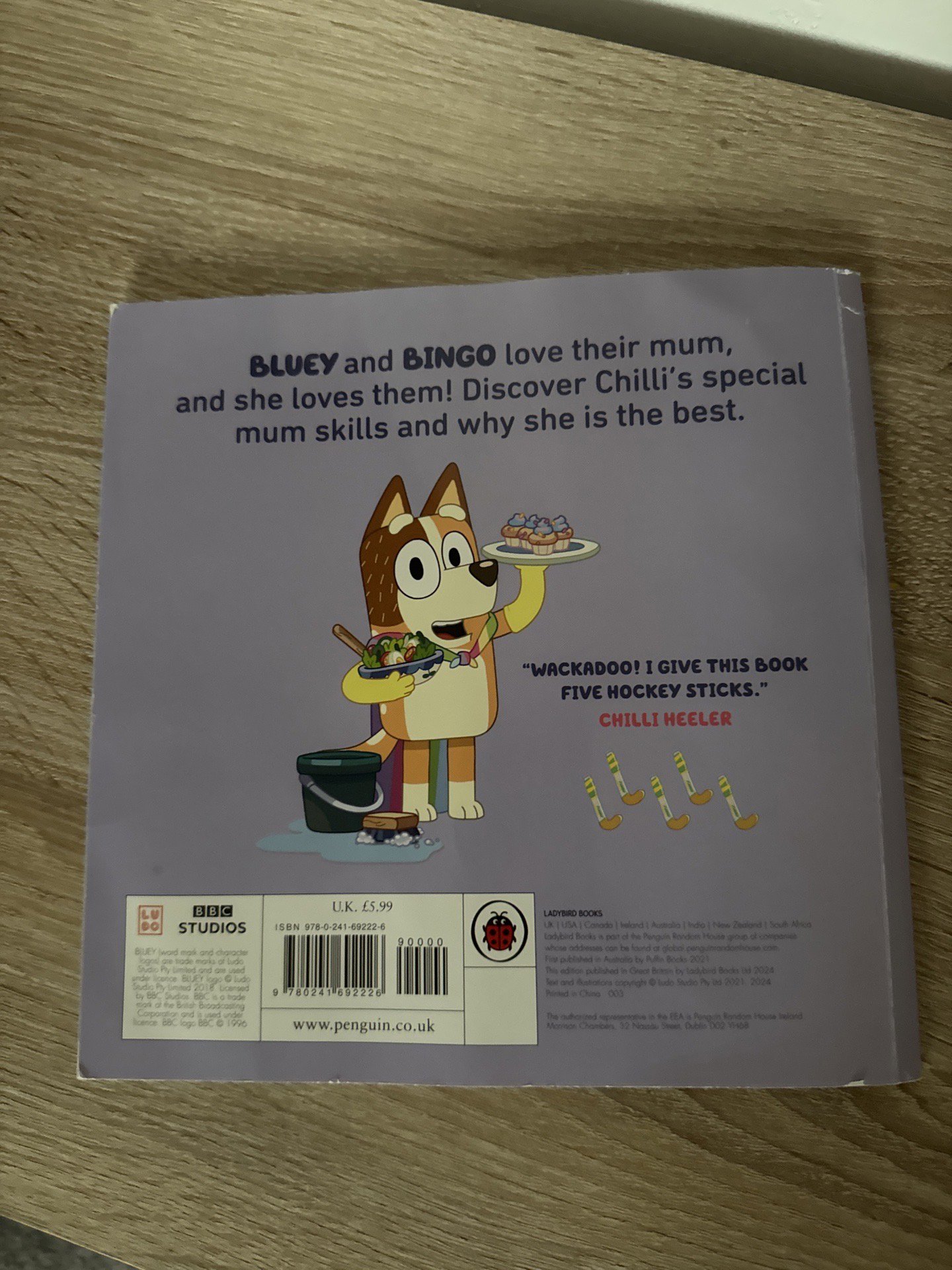 Bluey My Mum Is The Best Children's Book, Unbranded, One Size, Excellent condition — preloved on SilentSale®