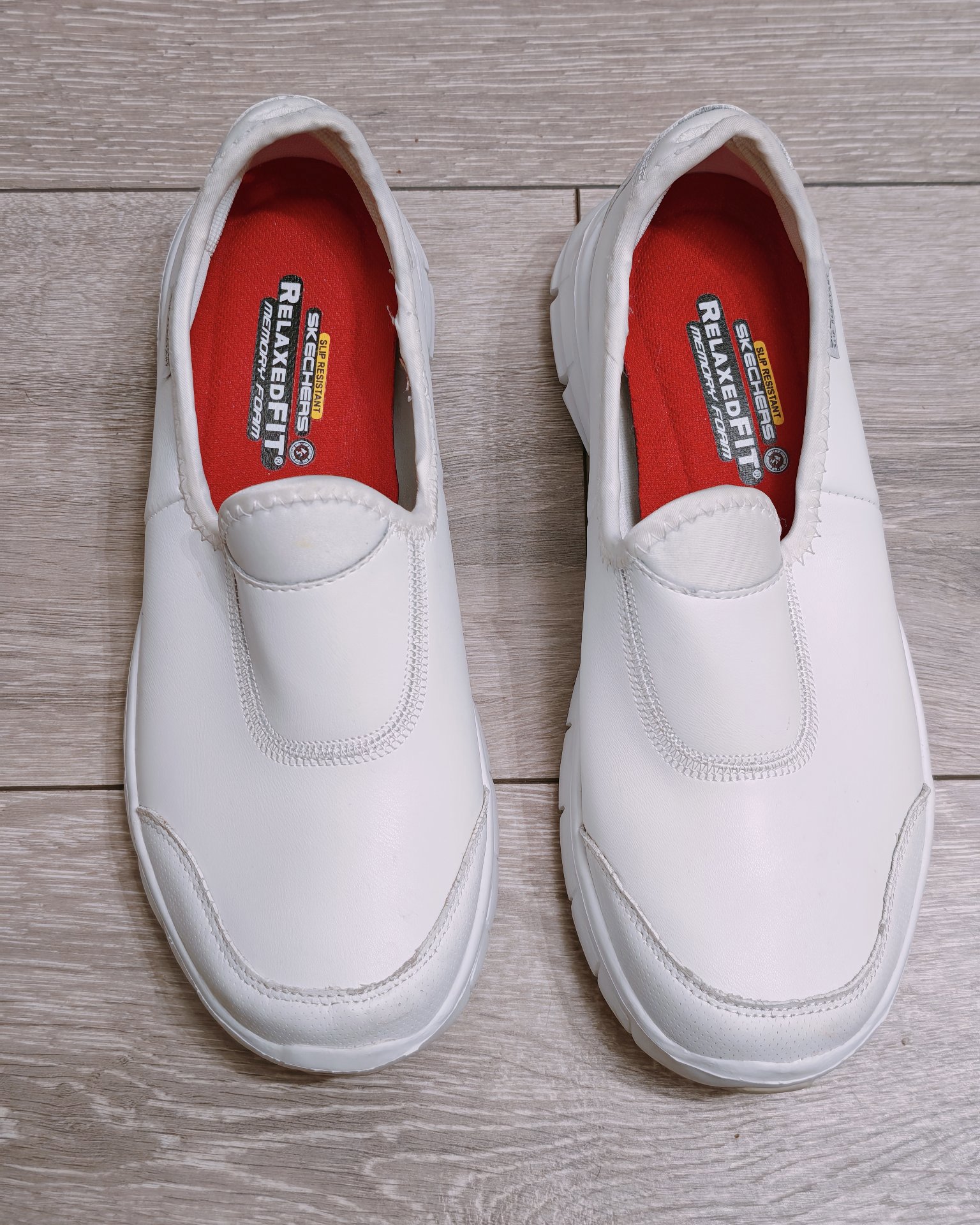 RRP £80 Skechers Work: Relaxed Fit - Sure Track women's slip-resistant trainers size UK 5, Skechers, 5, Like New condition — preloved on SilentSale®