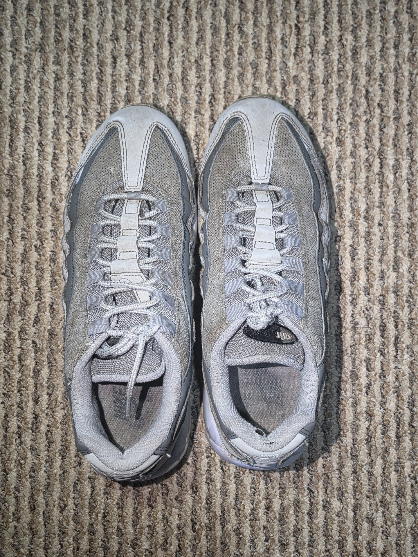 Nike Air Max 95 Essential Grey Trainers, Nike, 8, Good condition — preloved on SilentSale®