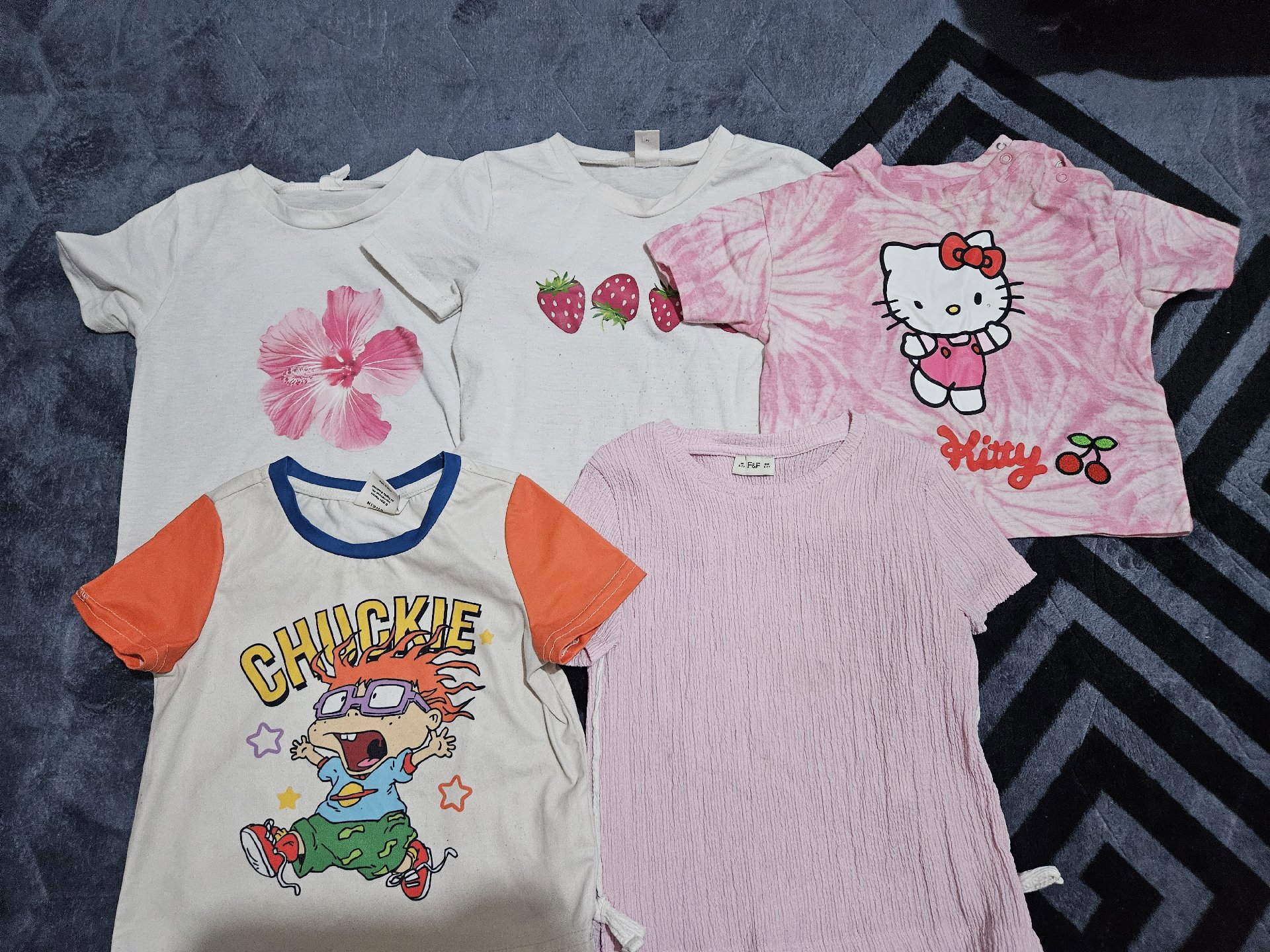 Kids Mixed Girls T-Shirts Bundle Size 7-8 Years, Shein, 7-8 years, Excellent condition — preloved on SilentSale®