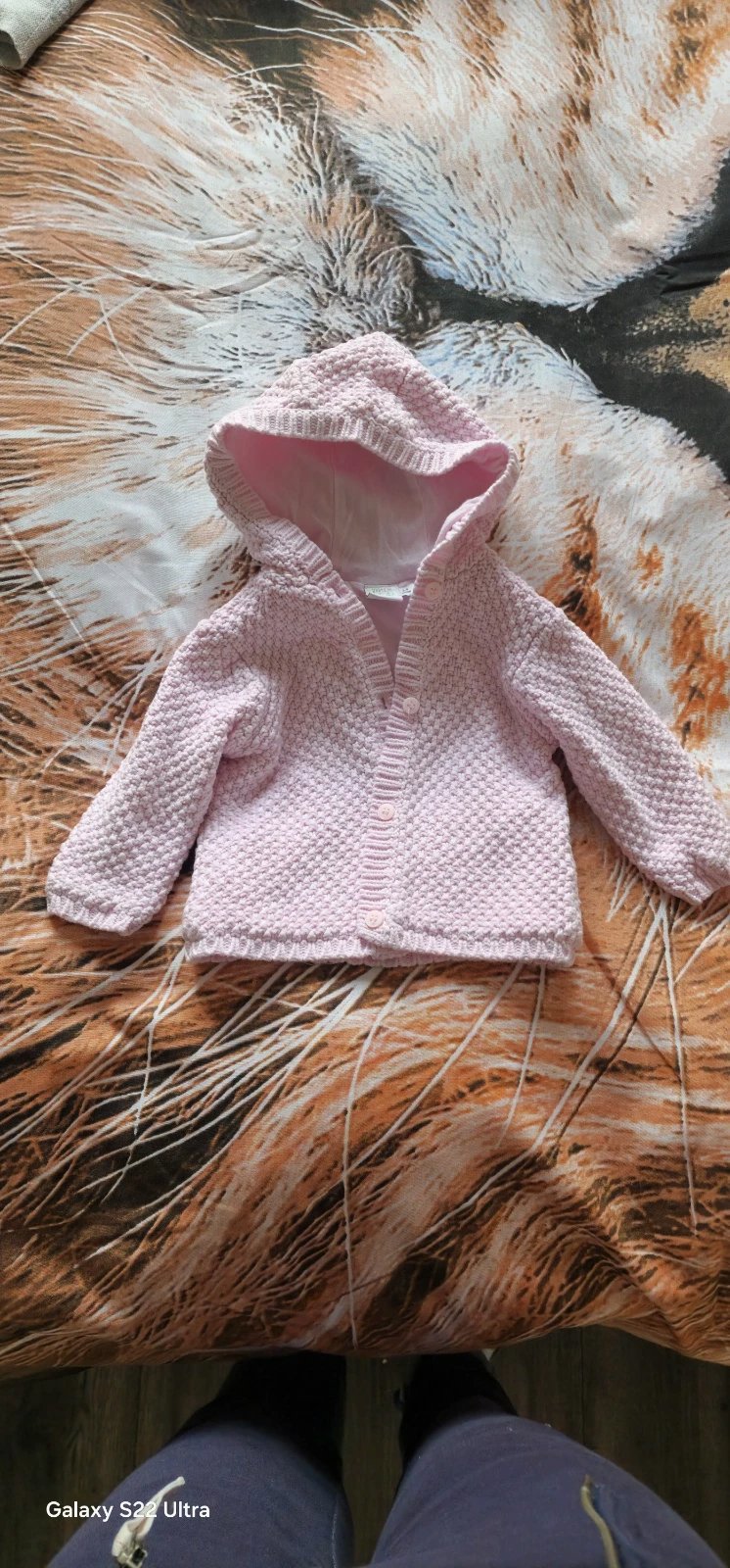 Knitted hoodie, Boots Mini Club, 3-6 months / 62 cm, Excellent condition — preloved on SilentSale®