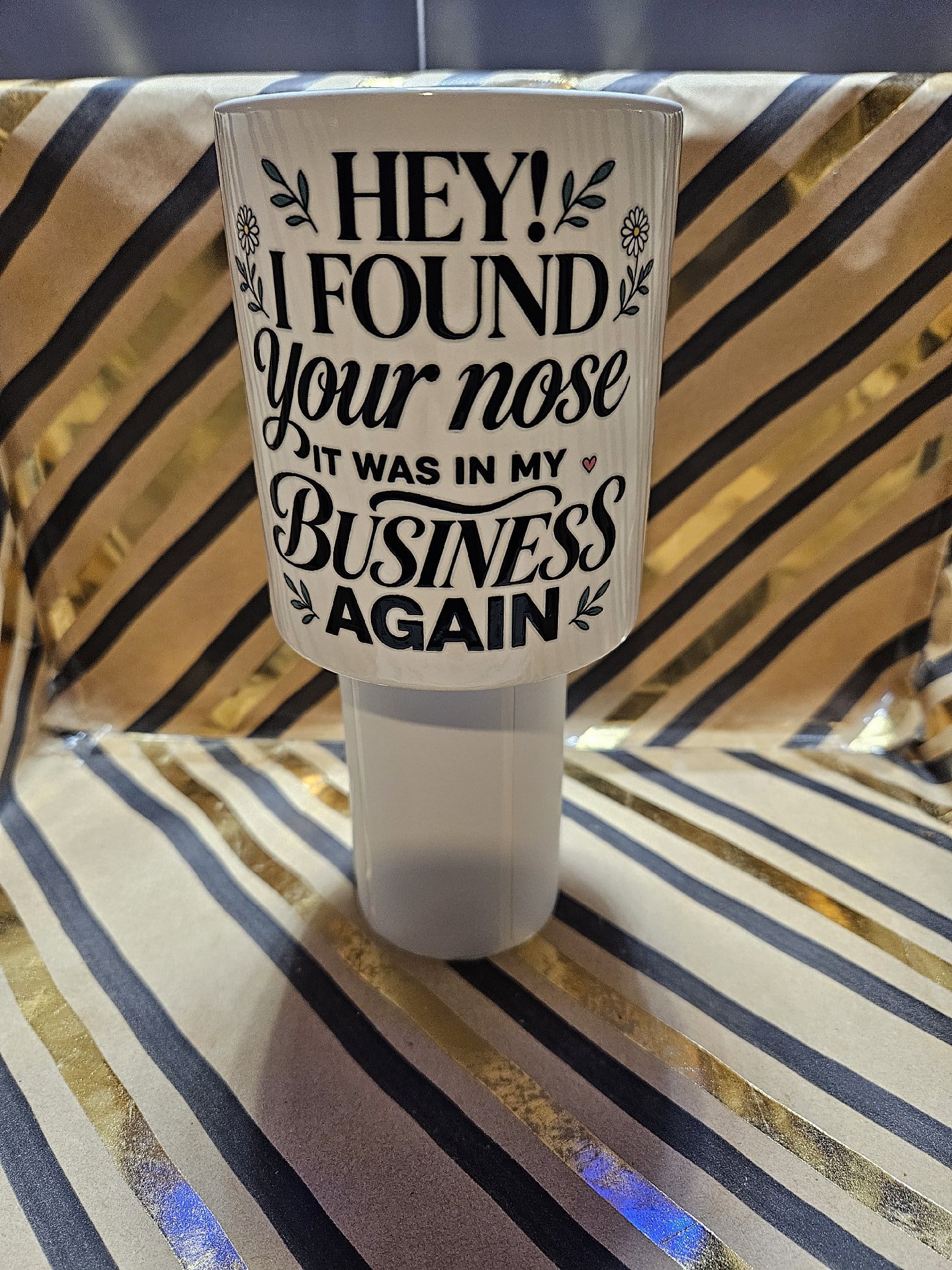 Ceramic Mug with Humorous Quote, Unbranded, One Size, New condition — preloved on SilentSale®