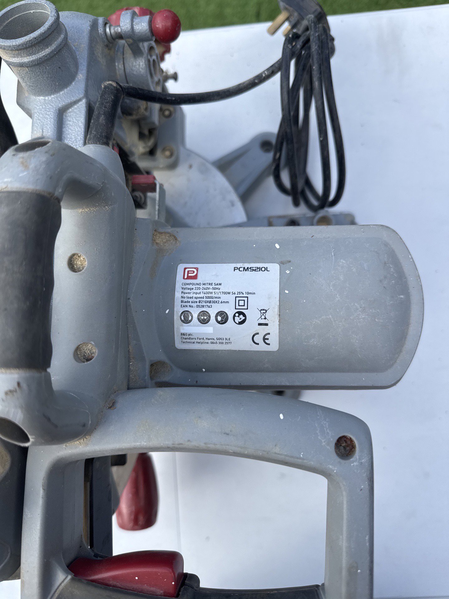 Parkside PCMS210L Compound Mitre Saw, Parkside, One Size, Good condition — preloved on SilentSale®
