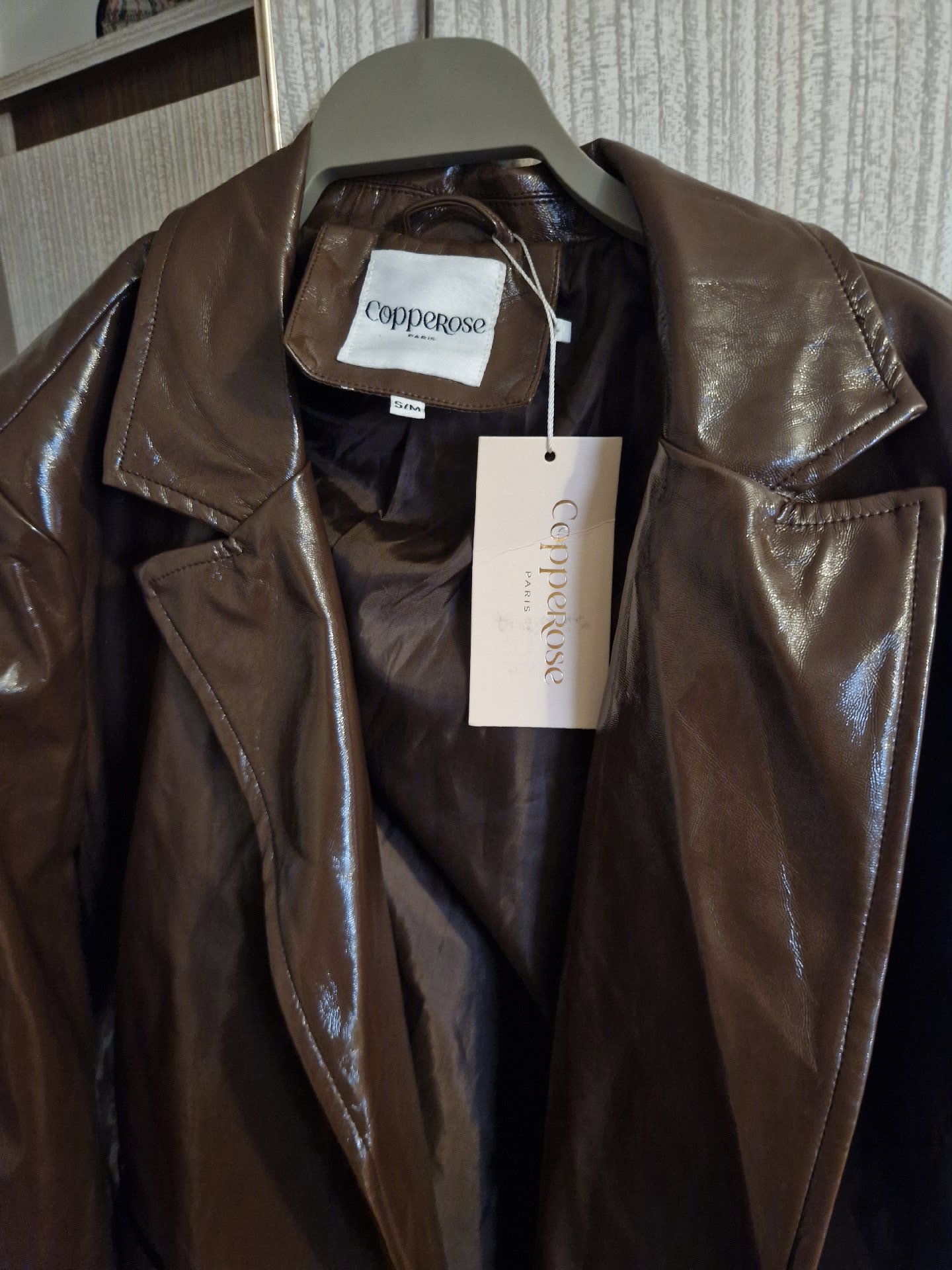 Jacket.  Oversized, cooperrose, L (56-58cm), New condition — preloved on SilentSale®