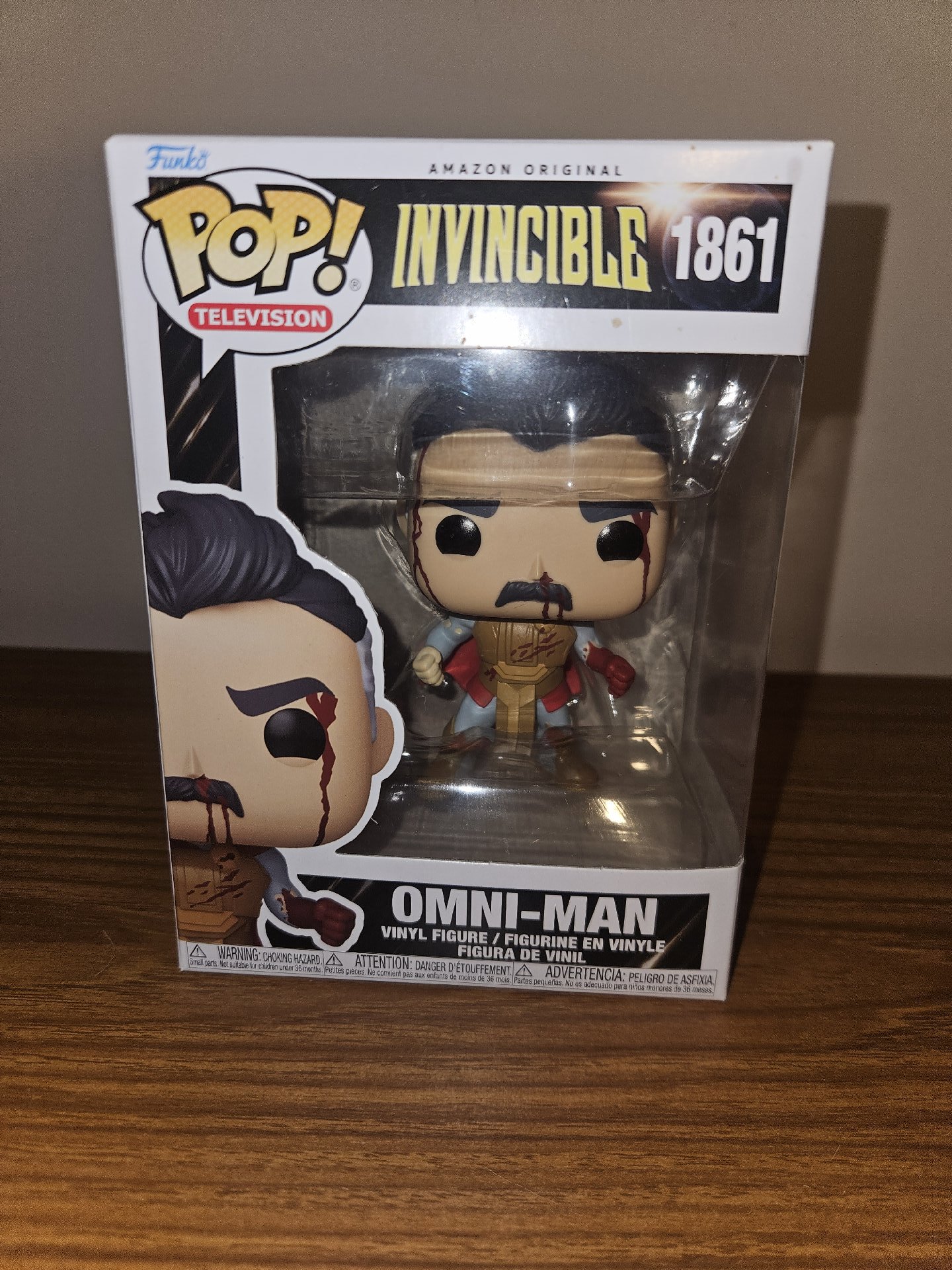 Funko Pop Vinyl Figure Invincible Omni-Man Bloody #1861, Funko, One Size, Excellent condition — preloved on SilentSale®