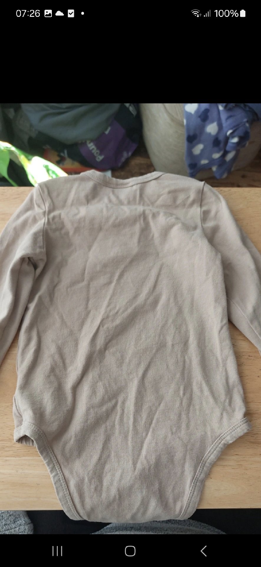 Disney Baby Mickey Mouse Camping Beige Bodysuit – Size 80, Disney, 80, Good condition — preloved on SilentSale®