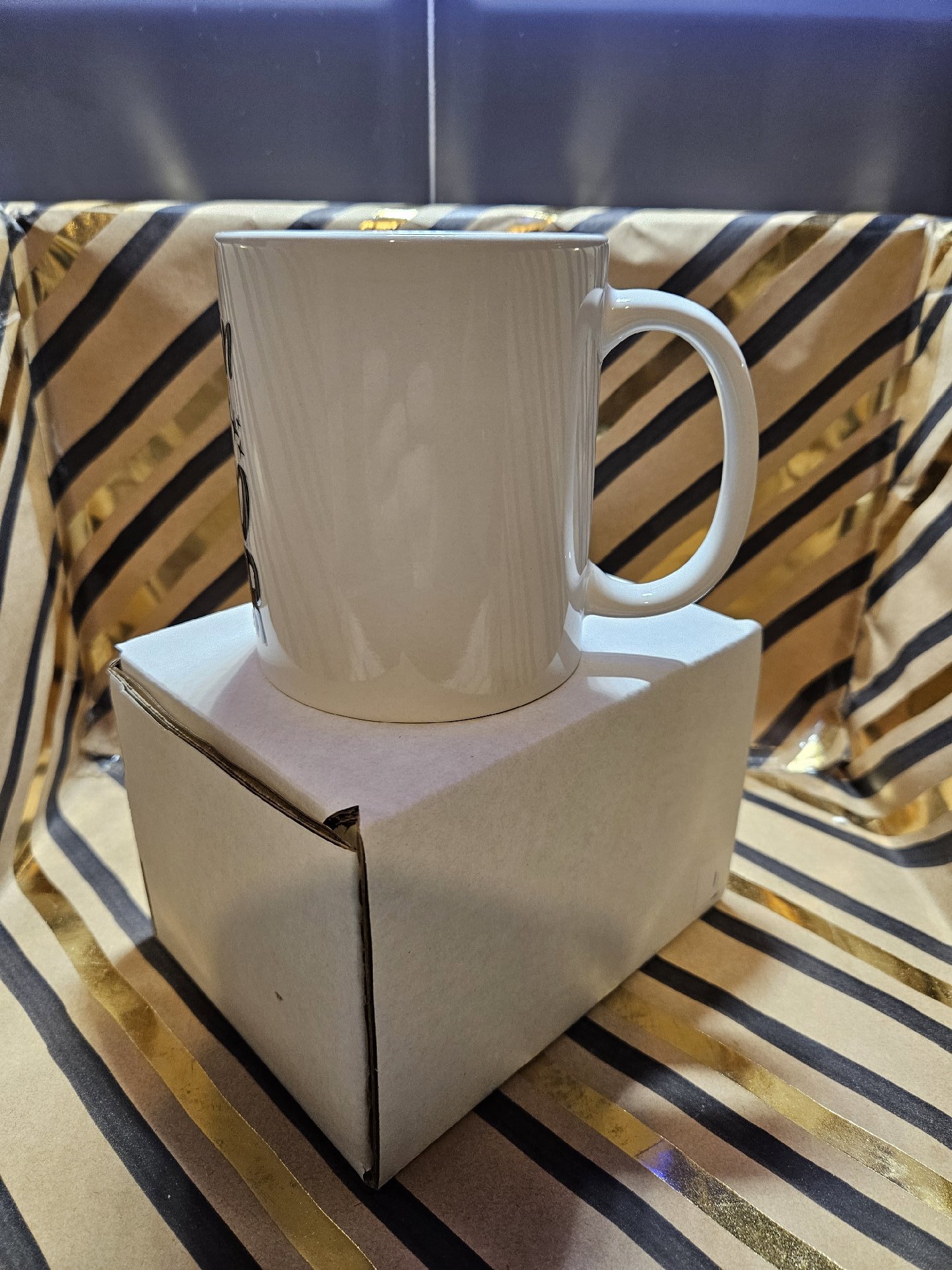 Ceramic Mug with 'Caution I Have No Filter' Print, Unbranded, One Size, New condition — preloved on SilentSale®