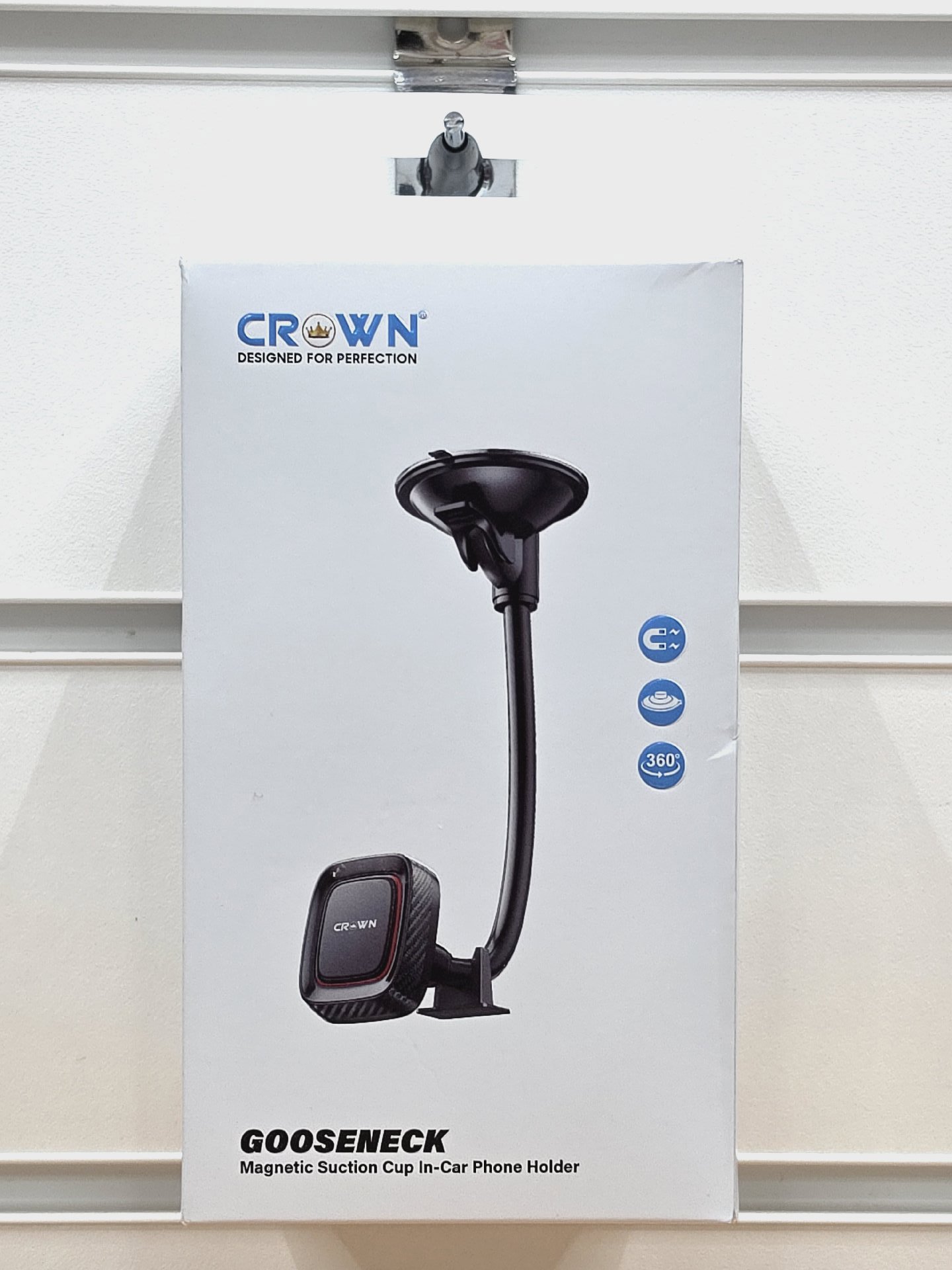 Gooseneck Magnetic Suction Cup In-Car Phone Holder, Crown, One Size, New condition — preloved on SilentSale®